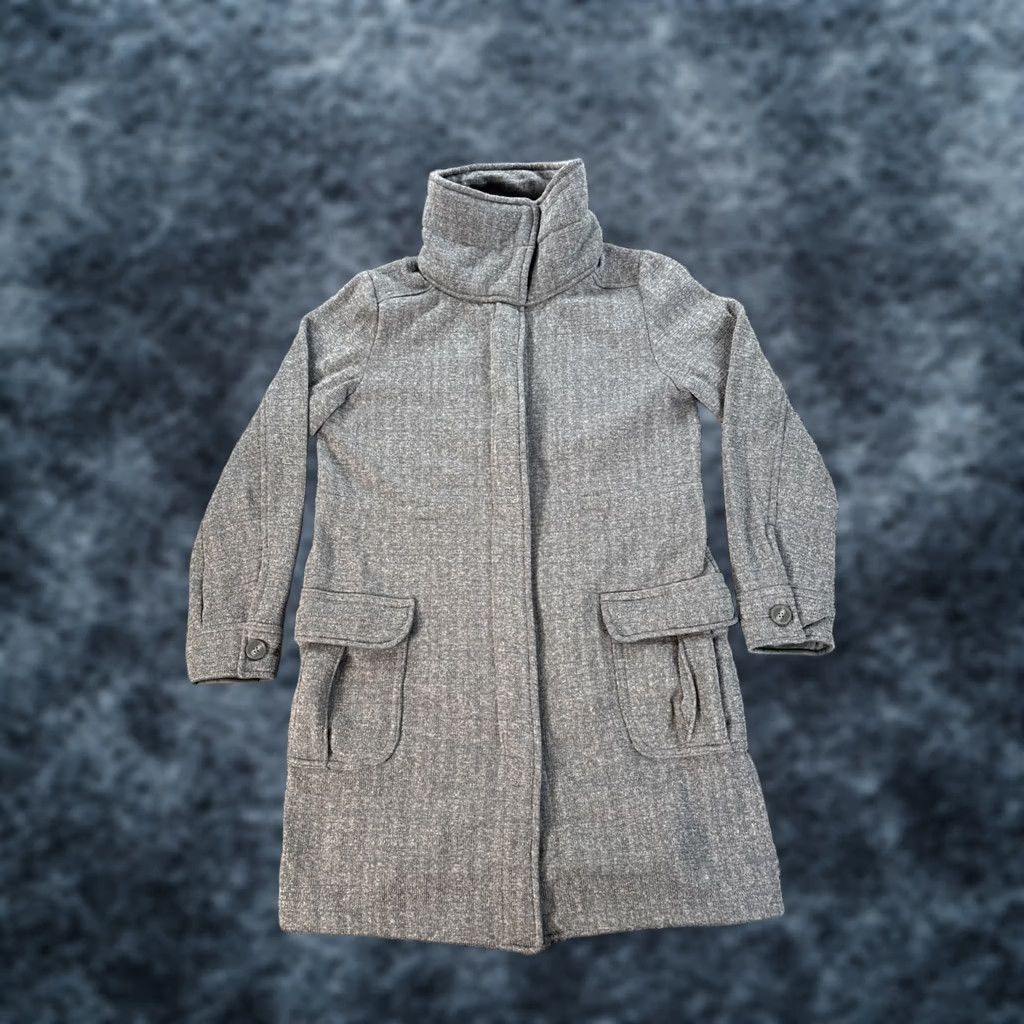 Patagonia Patagonia Better Sweater Coat Womens Small Gray Fleece Thigh Length Coat Zip Long Sleeve Size S / US 4 / IT 40 - 1 Thumbnail