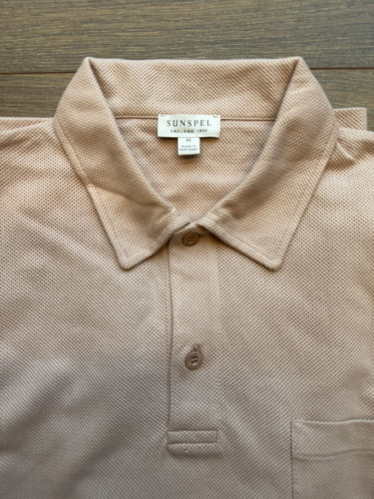 Sunspel Sunspel Pink Riviera Polo - Size M Size US M / EU 48-50 / 2 - 2 Thumbnail