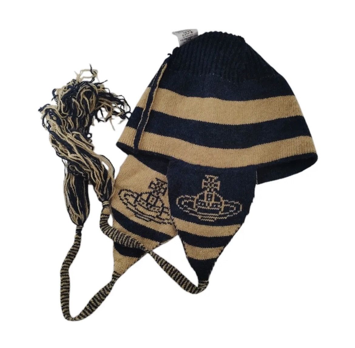 Vivienne Westwood ビーニー　y2k Vivienne Westwoodニット帽