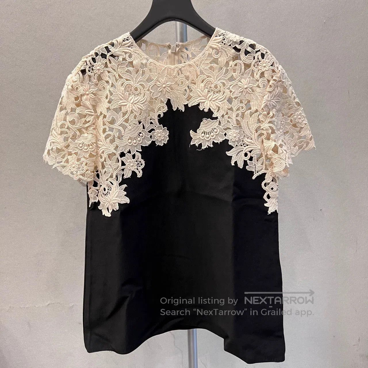 Valentino Valentino Silk Wool Lace Short Sleeve. Size US M / EU 48-50 / 2 - 8 Thumbnail