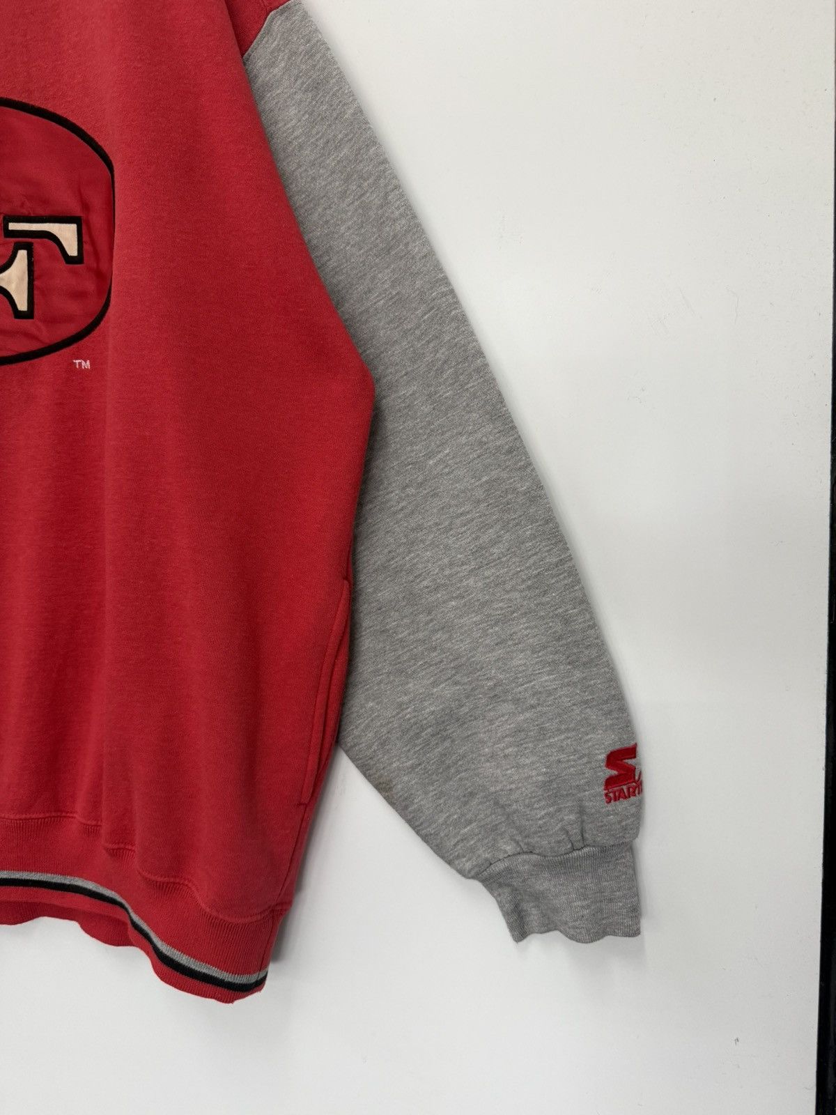 Homage × Starter 🔥 Vintage 90's Starter SF 49ers NFL Teams Sweat Hoodie -XL Size US XL / EU 56 / 4 - 2 Thumbnail