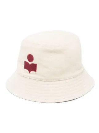 Isabel Marant o1B3y1r0526 Size: OS / Hailey Bucket Hat / Cap in Ecru Size ONE SIZE - 1 Preview