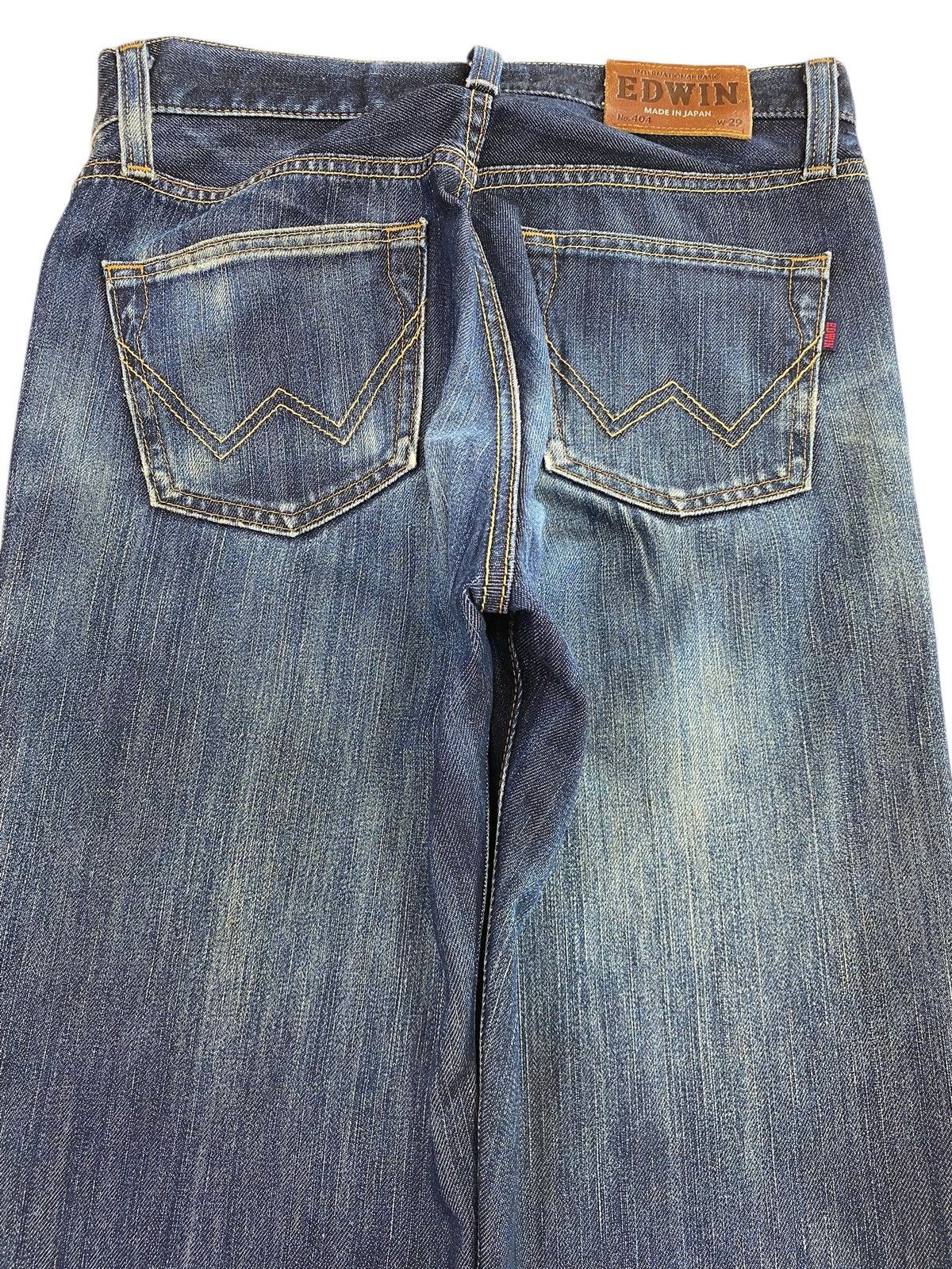 Edwin Edwin 404 Faded Wash Ripped Style Boot Cut Jeans Size US 29 - 4 Thumbnail