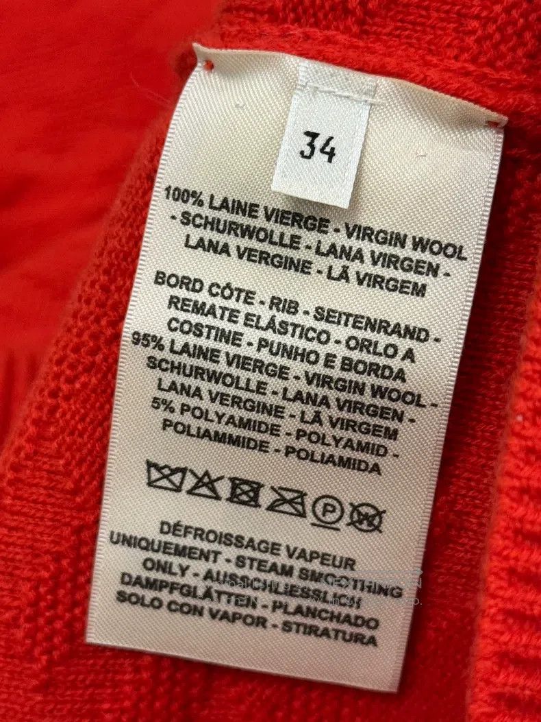 Hermes Hermes Dark engraved full-print wool knit dress Size XXS / US 00 / IT 34 - 3 Thumbnail