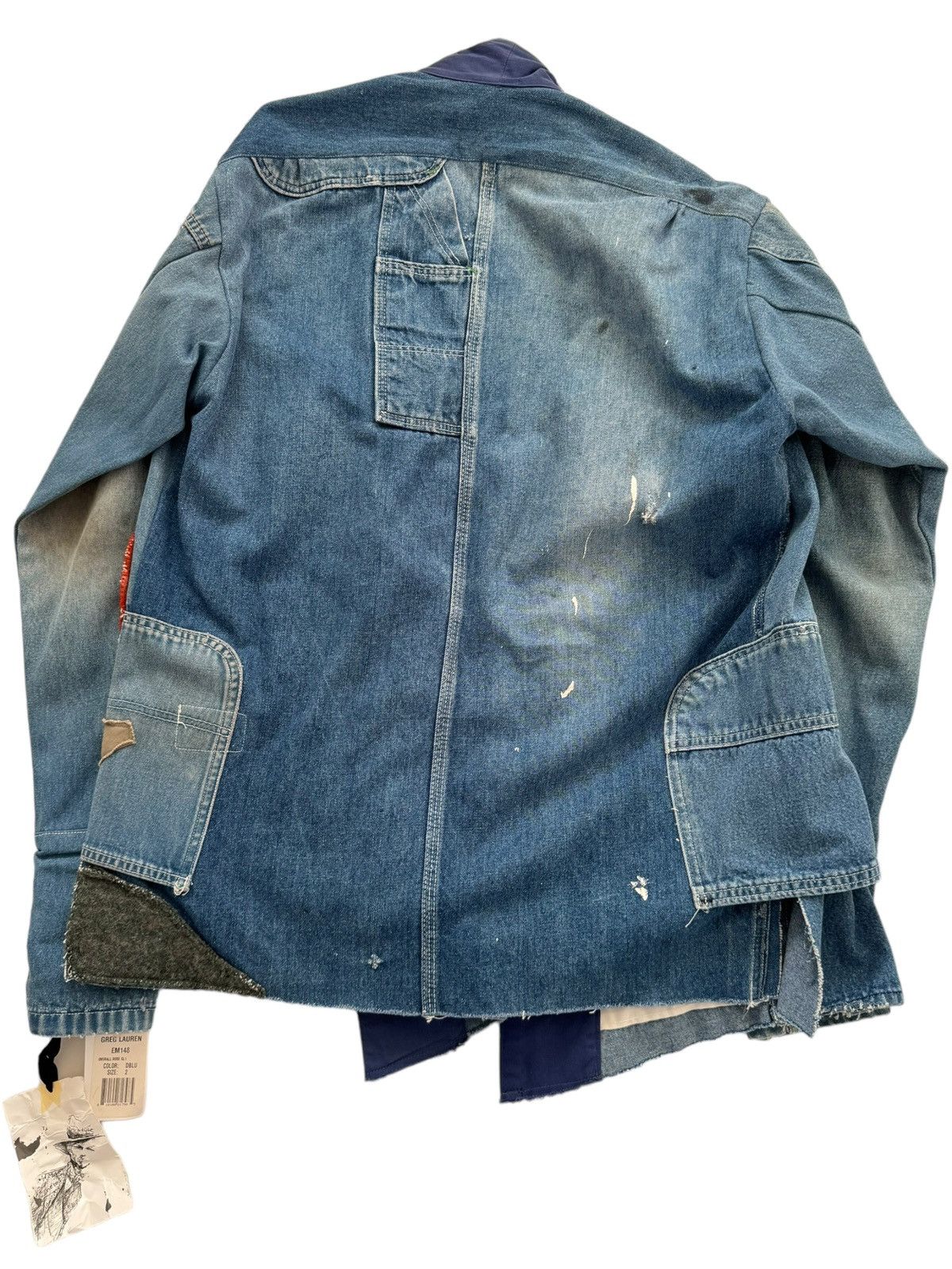 Greg Lauren Sz3 GRAIL Overall Rose Flower GL1 Kimono Size US M / EU 48-50 / 2 - 5 Thumbnail
