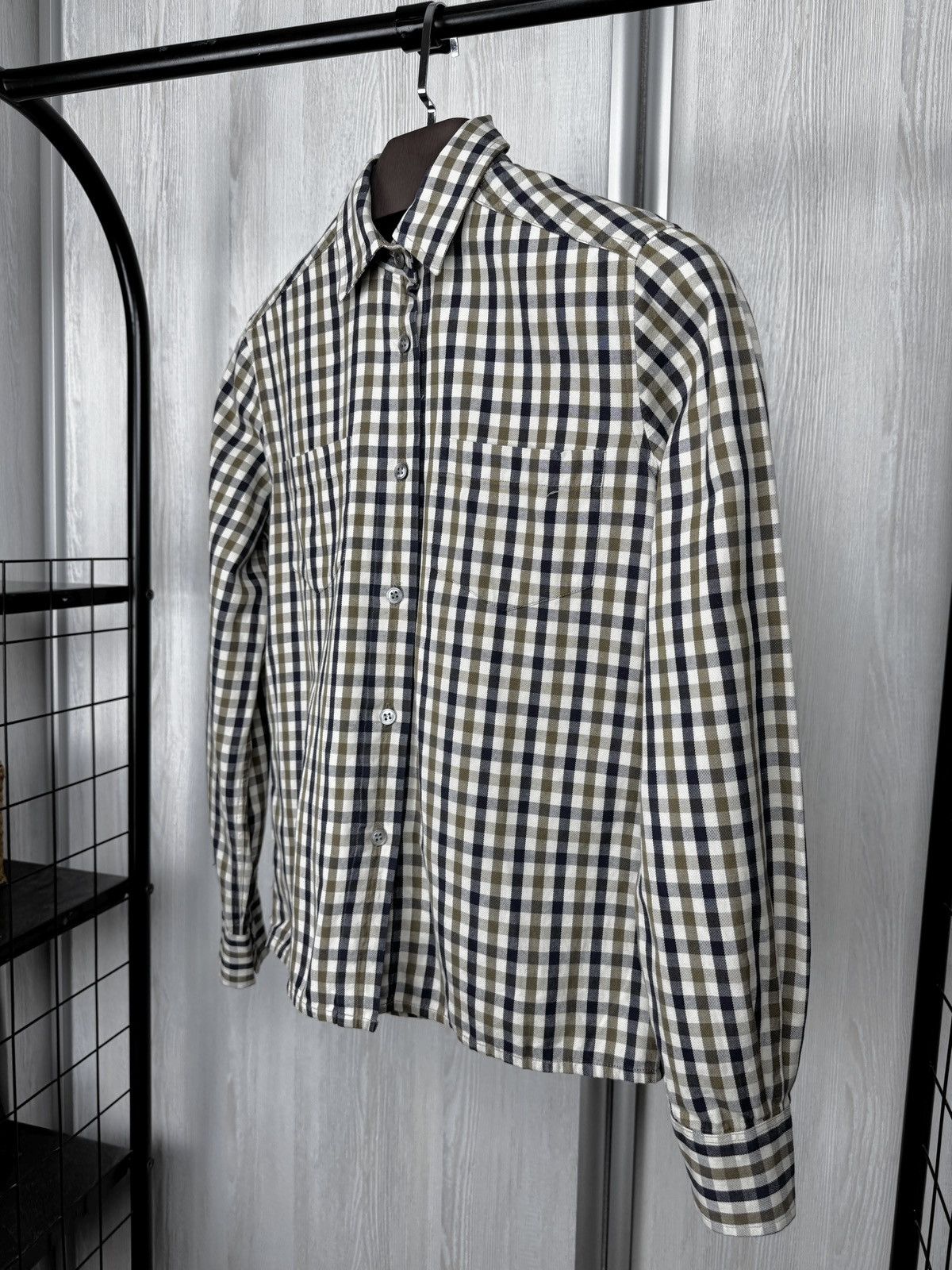 Aquascutum Aquascutum vintage nova check button up ls shirt size 36 91 Size S / US 4 / IT 40 - 7 Thumbnail