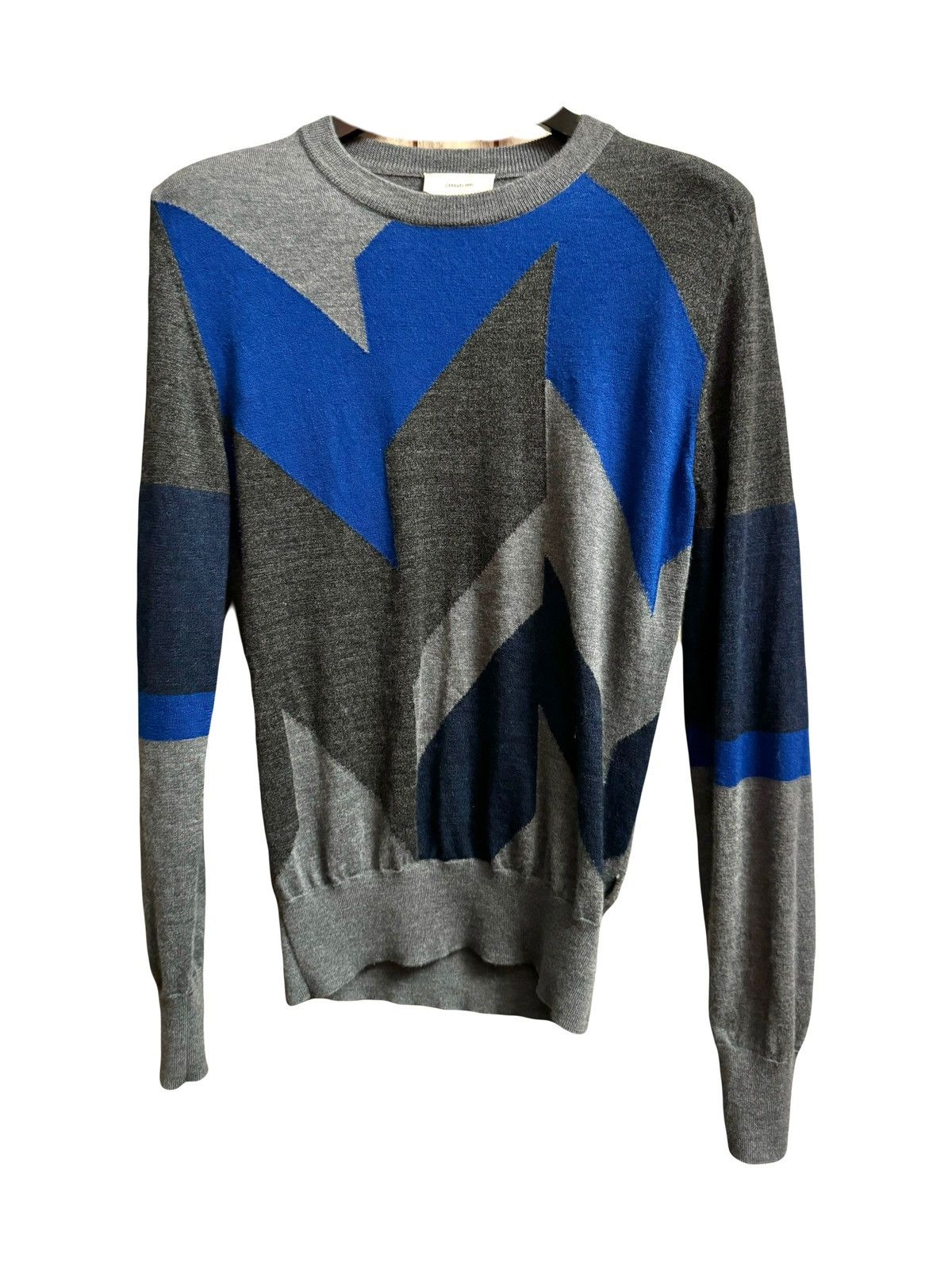 Cerruti 1881 cerruti runway line wool jumper M Size US M / EU 48-50 / 2 - 1 Thumbnail