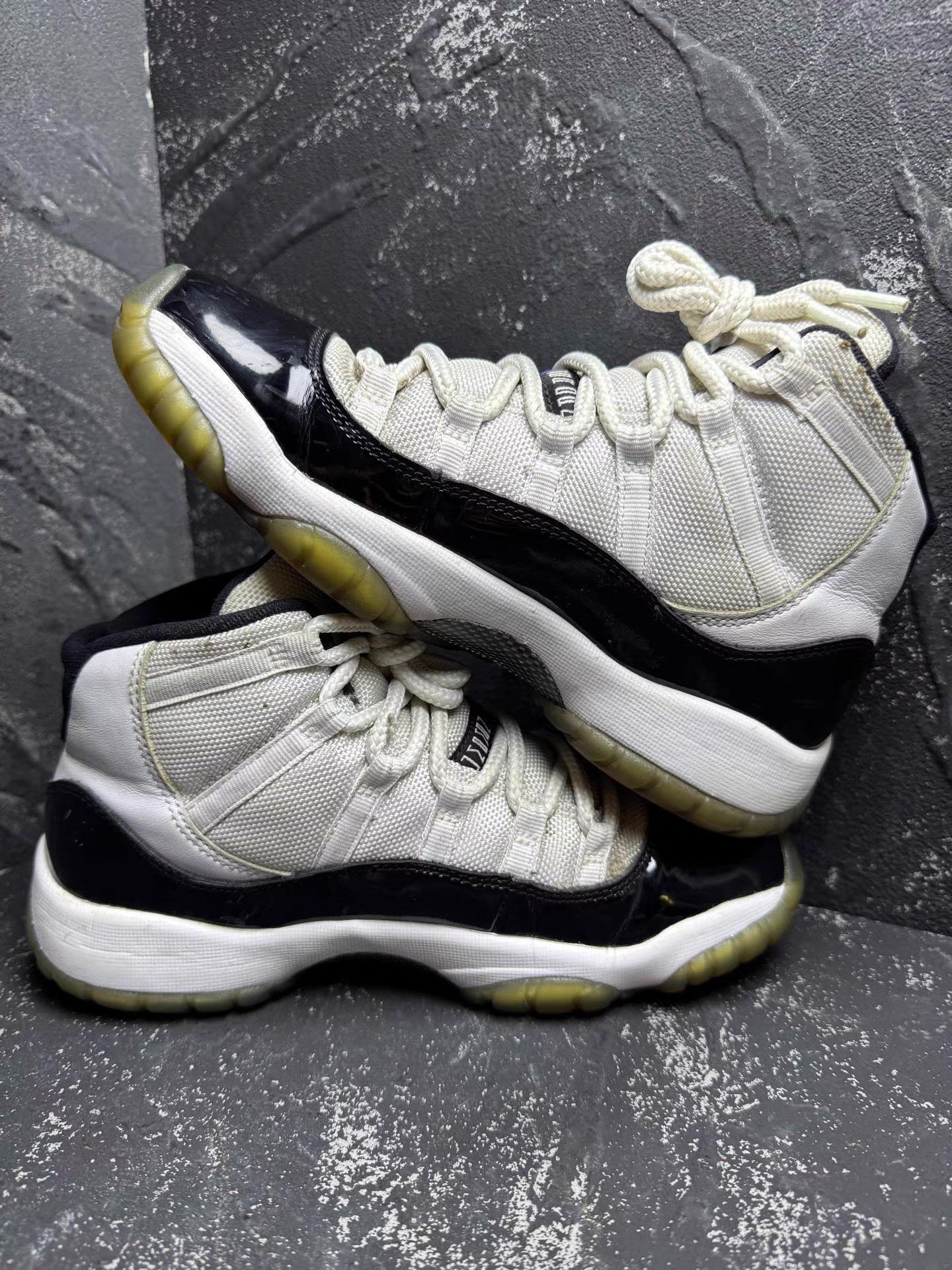 Nike Air Jordan 11 Concord Black White Q10 Size US 7.5 / IT 37.5 - 4 Thumbnail
