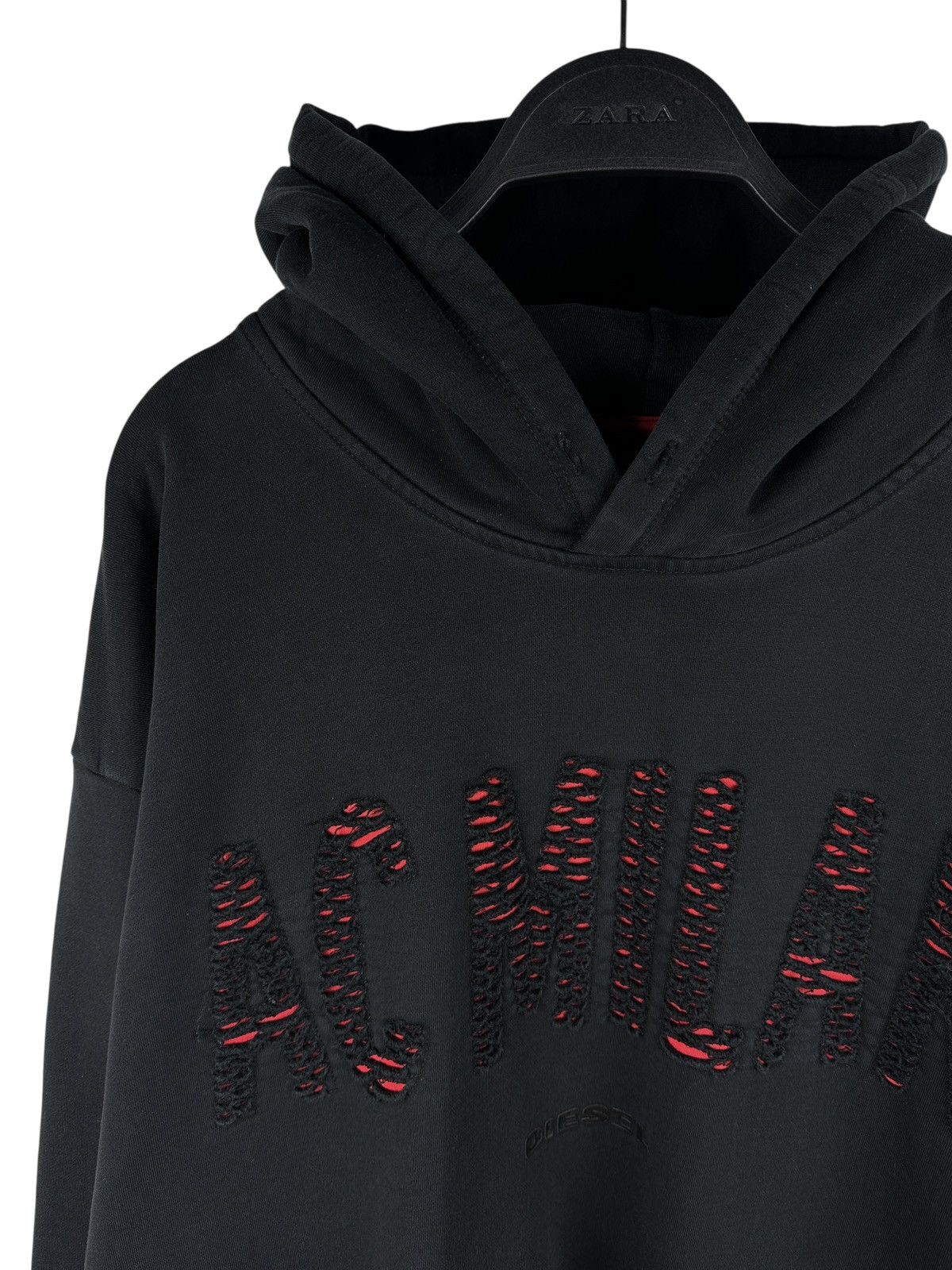 Diesel Diesel x AC Milan Style Partner Capsule Collection Hoodie Size US M / EU 48-50 / 2 - 2 Thumbnail