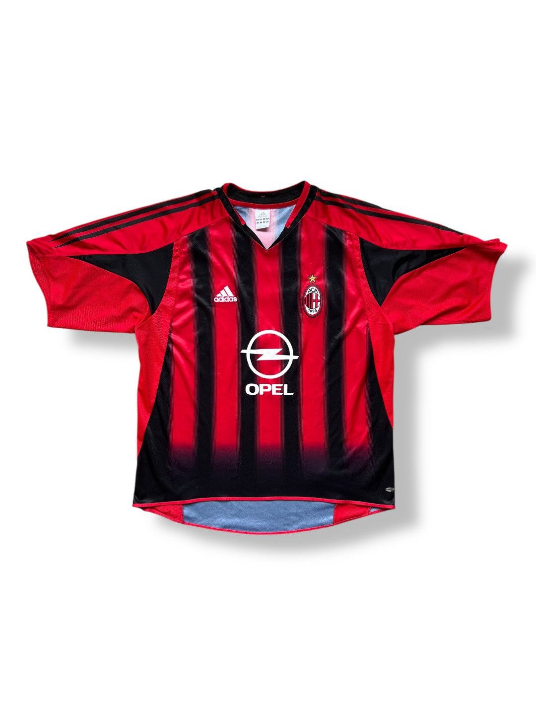 Adidas 2004/05 Adidas AC Milan #7 SHEVCHENKO Home Soccer Jersey XL Size US XL / EU 56 / 4 - 2 Thumbnail