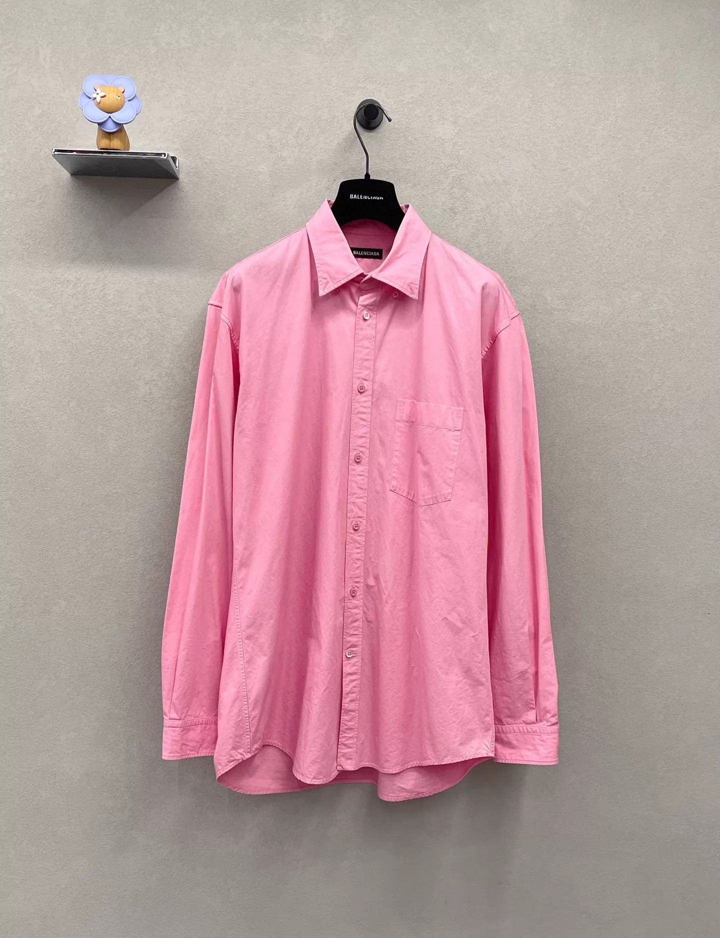 Balenciaga Balenciaga Pink Youthful Casual Shirt Size 38 Size US S / EU 44-46 / 1 - 1 Thumbnail
