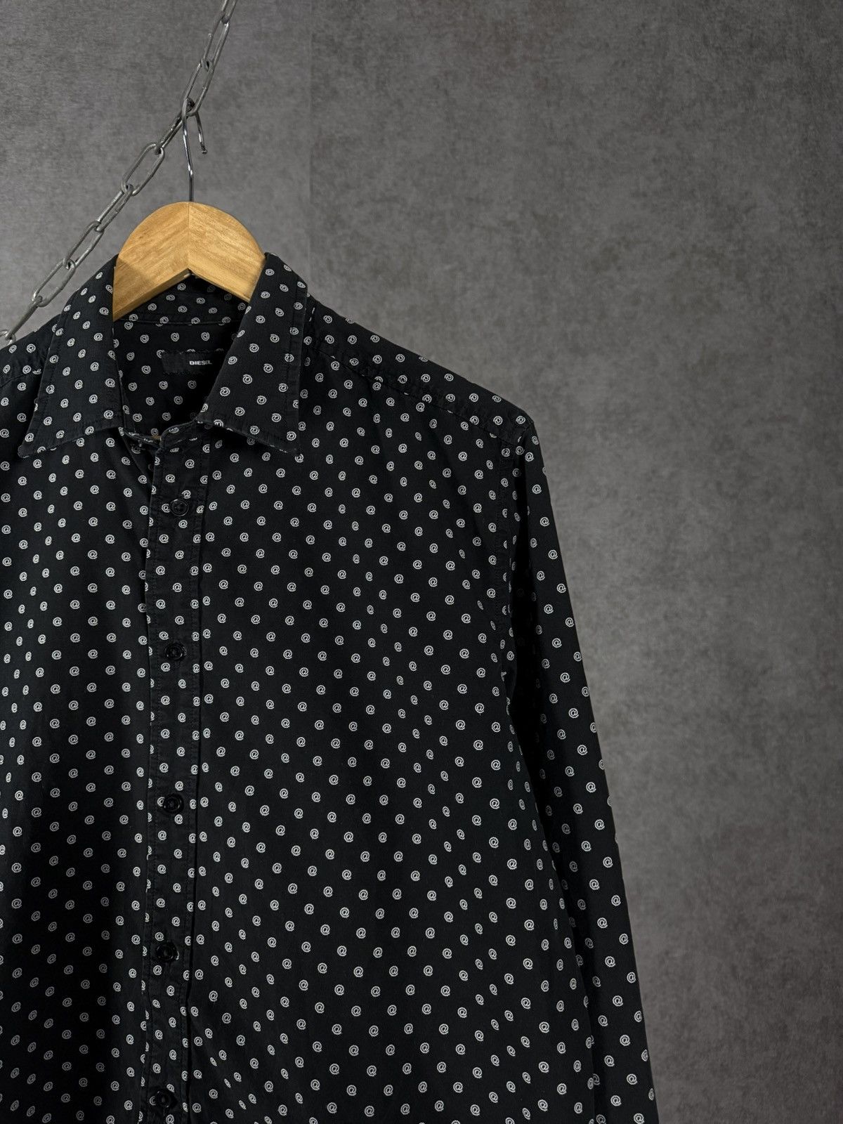 Diesel Diesel luxury designer monogram shirt Size US L / EU 52-54 / 3 - 2 Thumbnail
