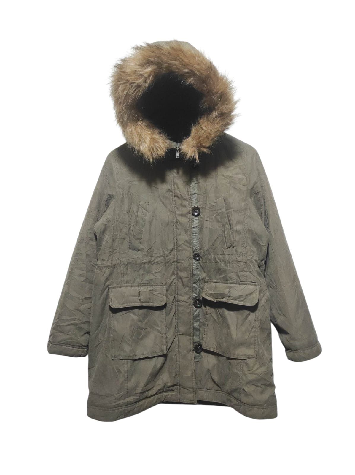 Japanese Brand Pur Colore fur zip hoodie parka jacket LGB style Size US L / EU 52-54 / 3 - 1 Thumbnail