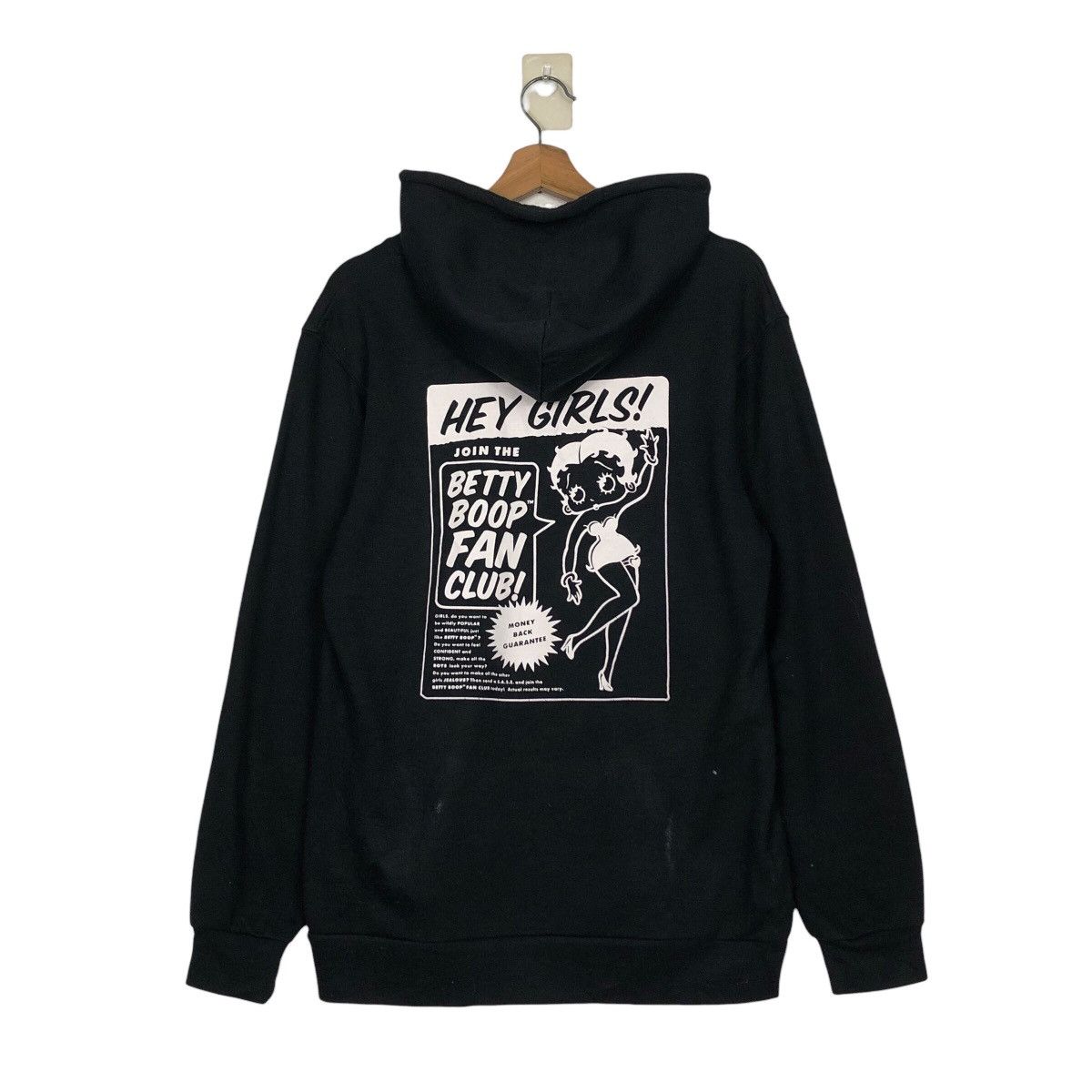Japanese Brand 📌Vintage Hoodie Pull Over Betty Boop Big Logo Design Size US L / EU 52-54 / 3 - 1 Thumbnail