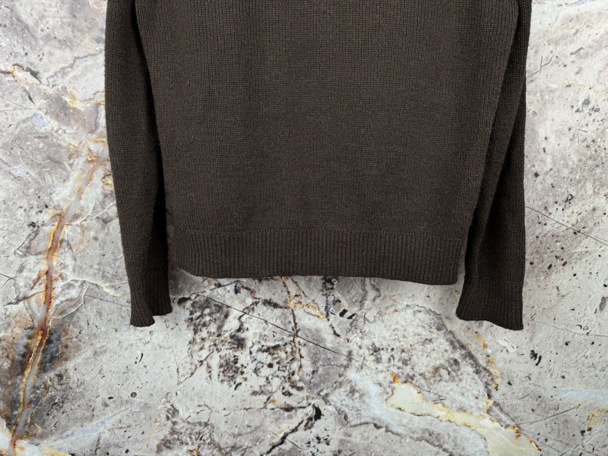Torras Torras Brown Suede Front Knit Sleeve Zip Jacket Size USA38 Size US M / EU 48-50 / 2 - 15 Thumbnail