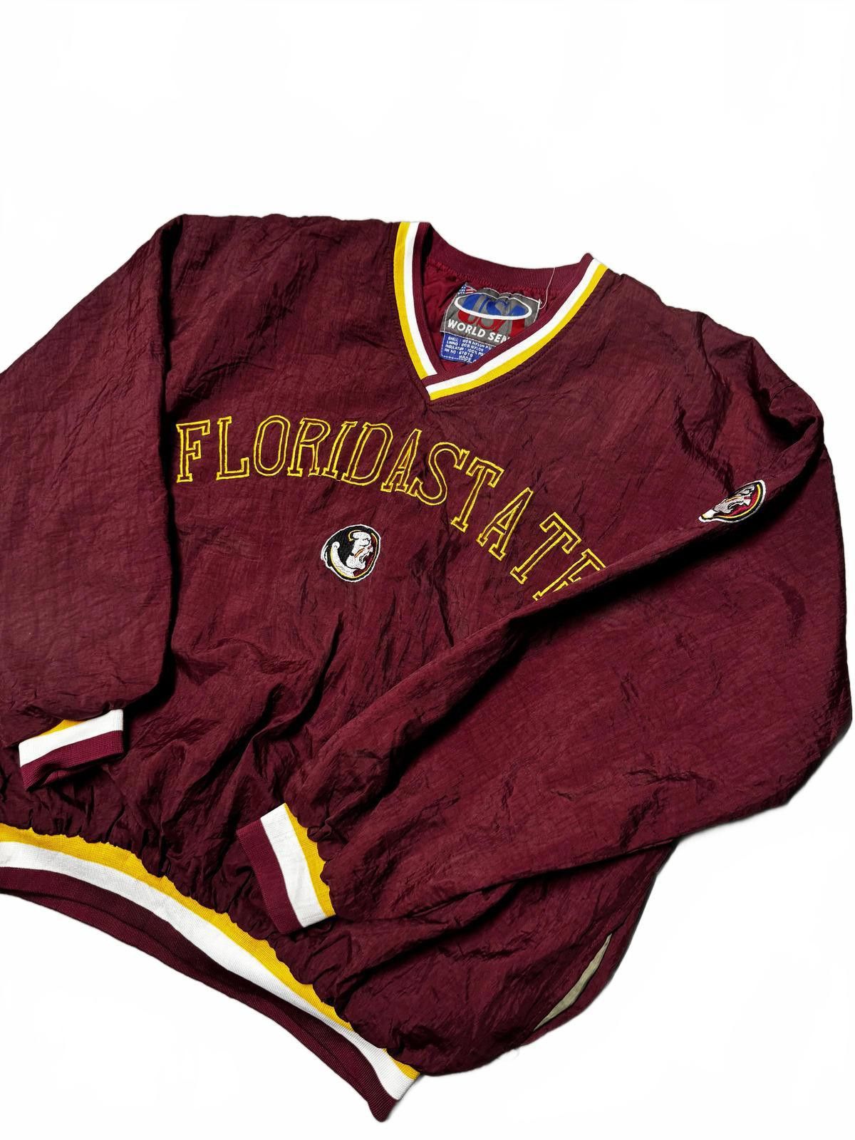 Designer Florida State Seminoles Vintage Pullover Jacket - XL Size US XL / EU 56 / 4 - 2 Thumbnail