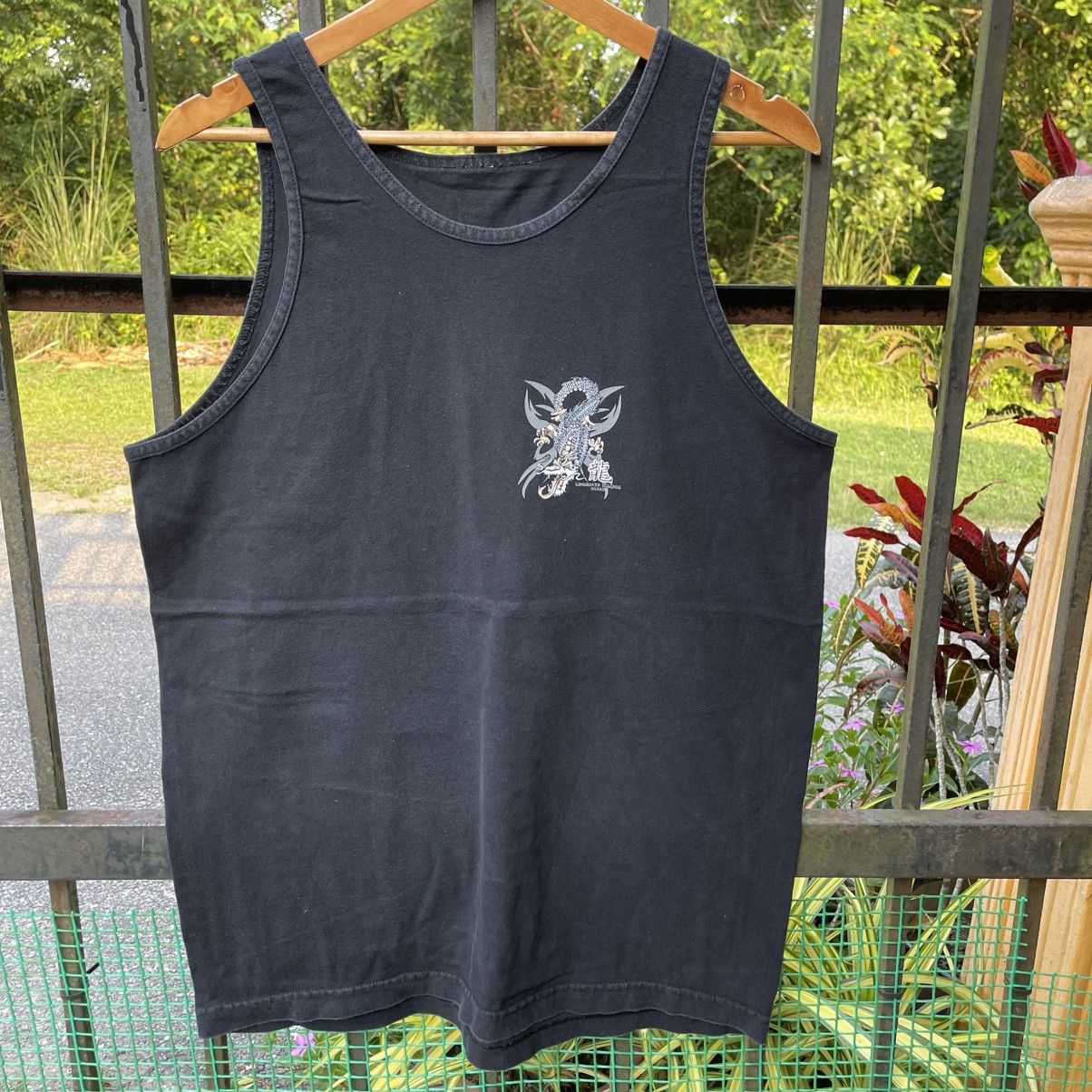 Other 🔥Vintage 90s Longboard Hawaii Legends Big Dragon Tank Top Size US L / EU 52-54 / 3 - 6 Thumbnail