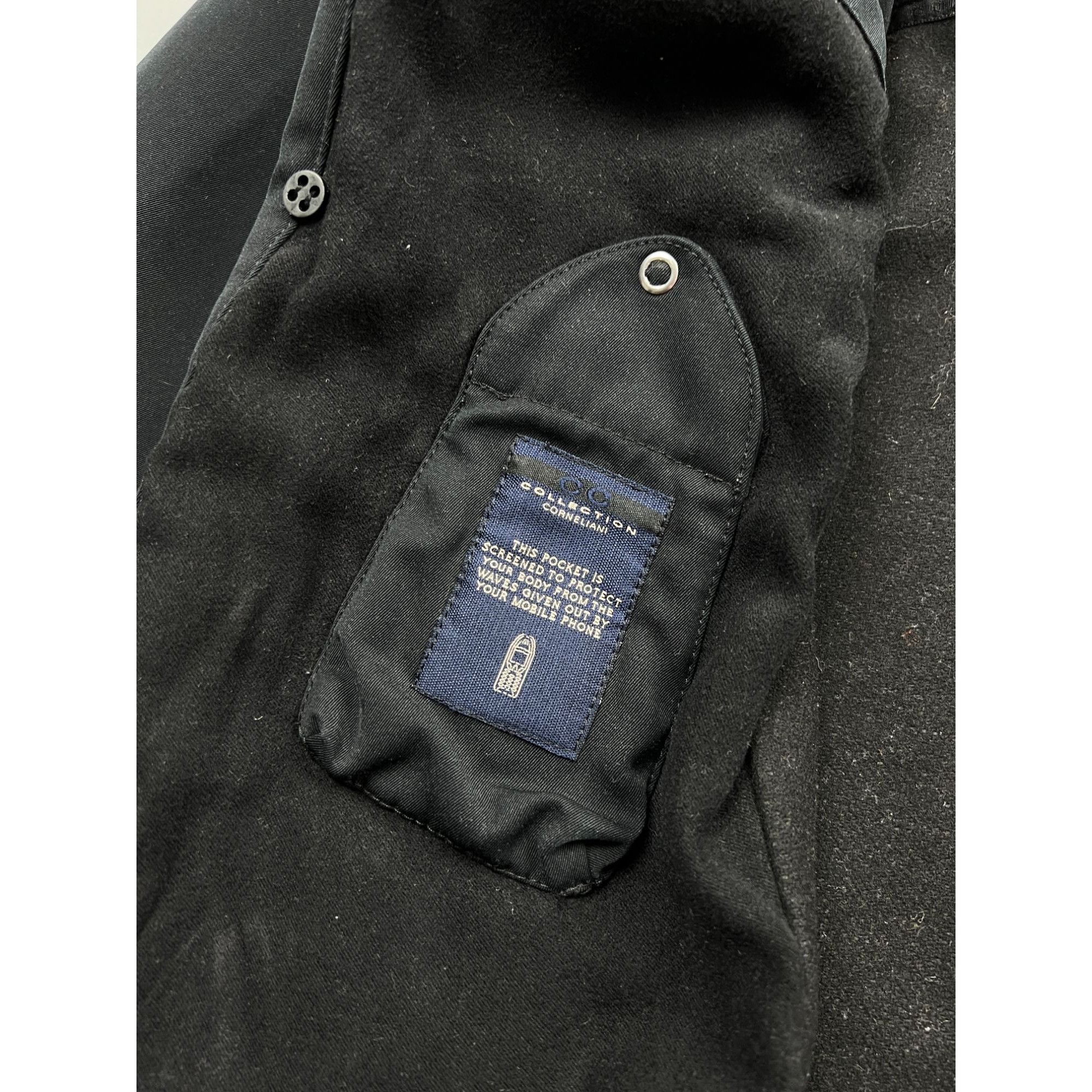Corneliani Corneliani Collection Double Breasted Coat (Y0768) Size US L / EU 52-54 / 3 - 7 Thumbnail