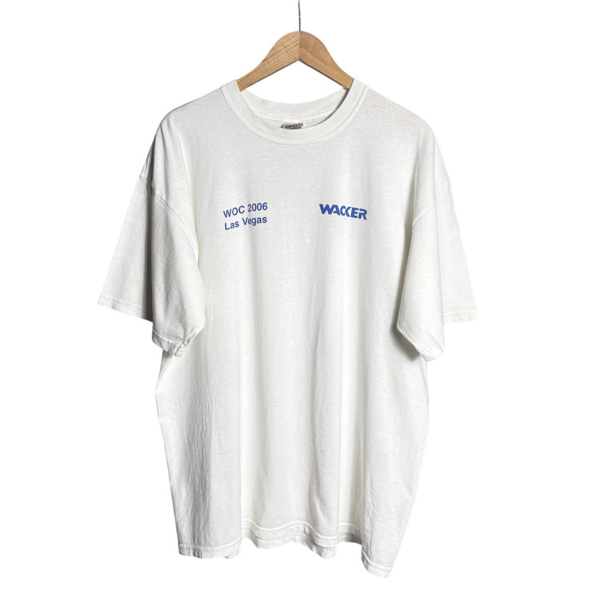 Vintage Vintage Wacker Rammer Las Vegas Graphic T-Shirt / Workwear Size US XL / EU 56 / 4 - 2 Thumbnail