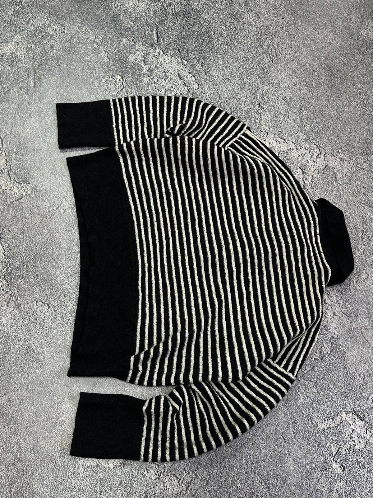 Barena Venezia BARENA Venezia Striped Polo Sweater Knit Top Long Sleeve Size S / US 4 / IT 40 - 8 Thumbnail