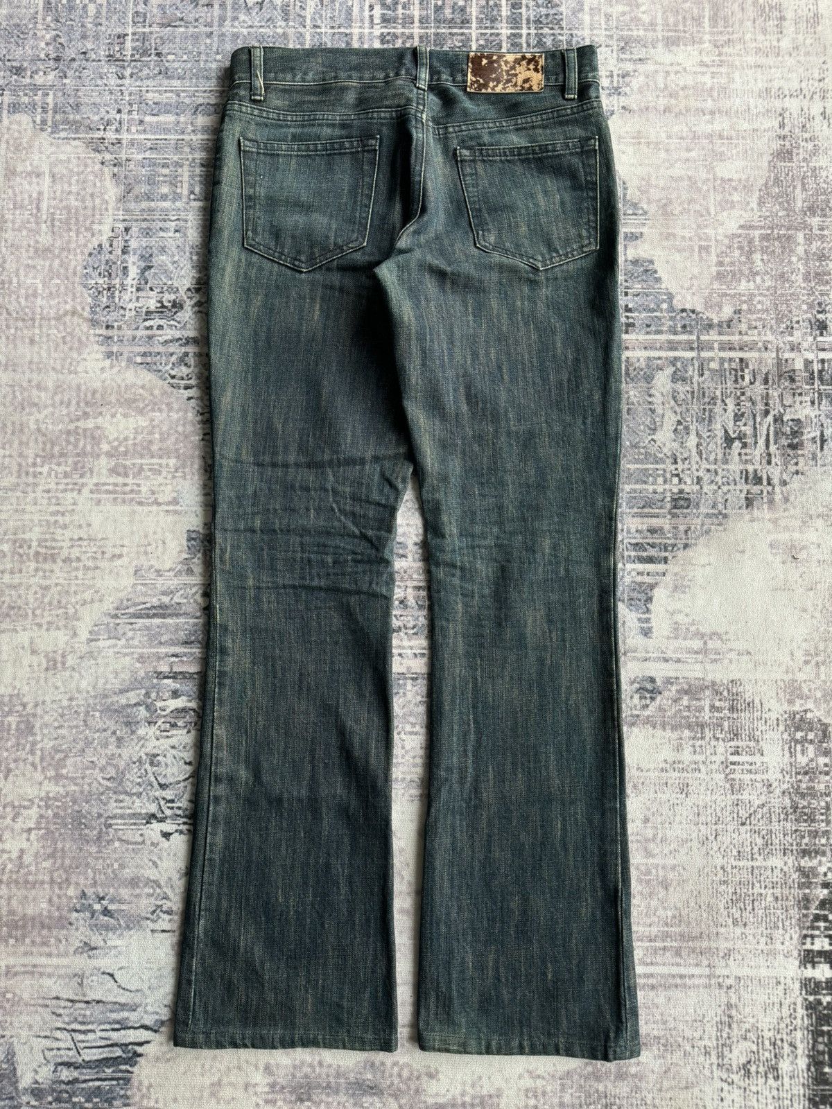 5351 POUR LES HOMMES Y2K Vintage 5351 Punk Cargo Flared Denim / ifsixwasnine Size US 31 - 2 Thumbnail