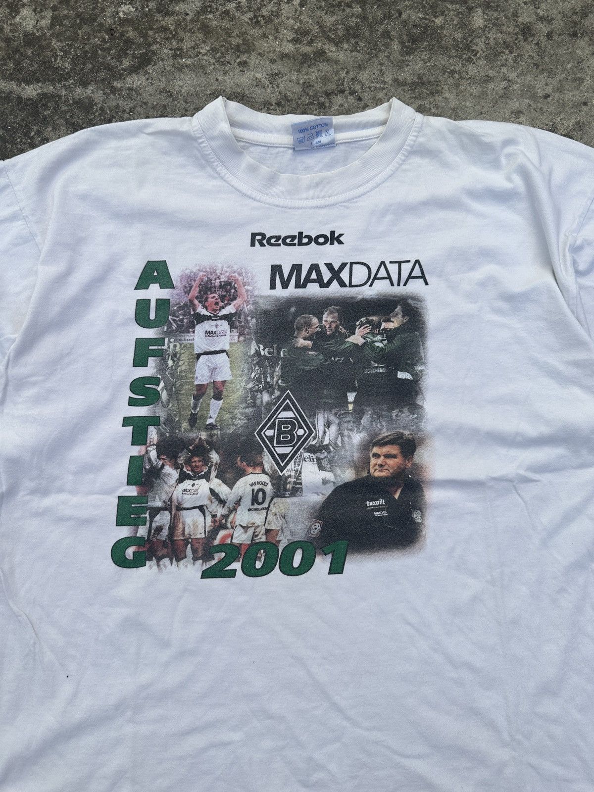 Vintage Vintage Borussia Monchengladbach Soccer T-shirt XXL Rare Size US XXL / EU 58 / 5 - 2 Thumbnail