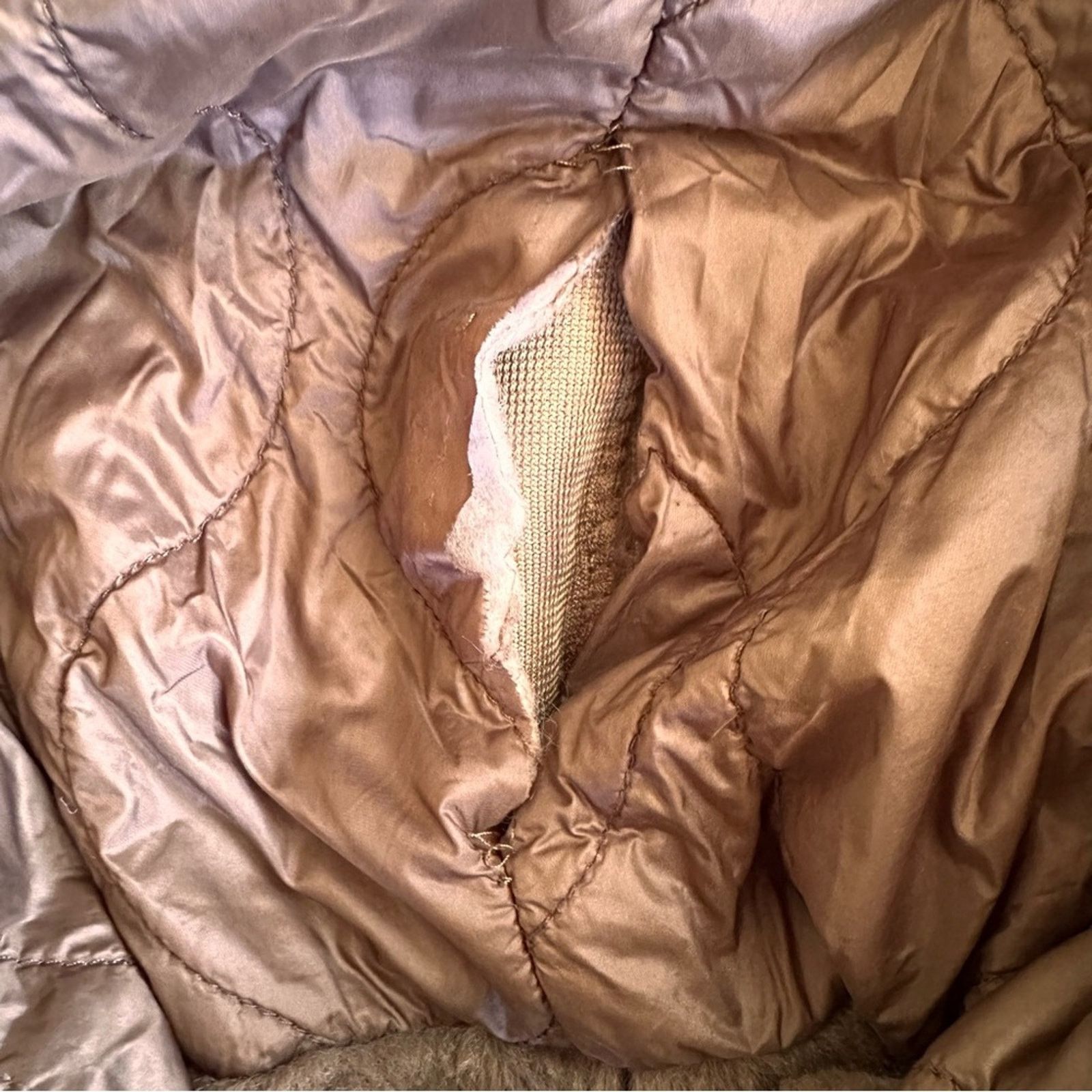 Zara Zara Full Zip Teddy Jacket – Brown/Gray – Size XS-GUC Size XS / US 0-2 / IT 36-38 - 6 Thumbnail
