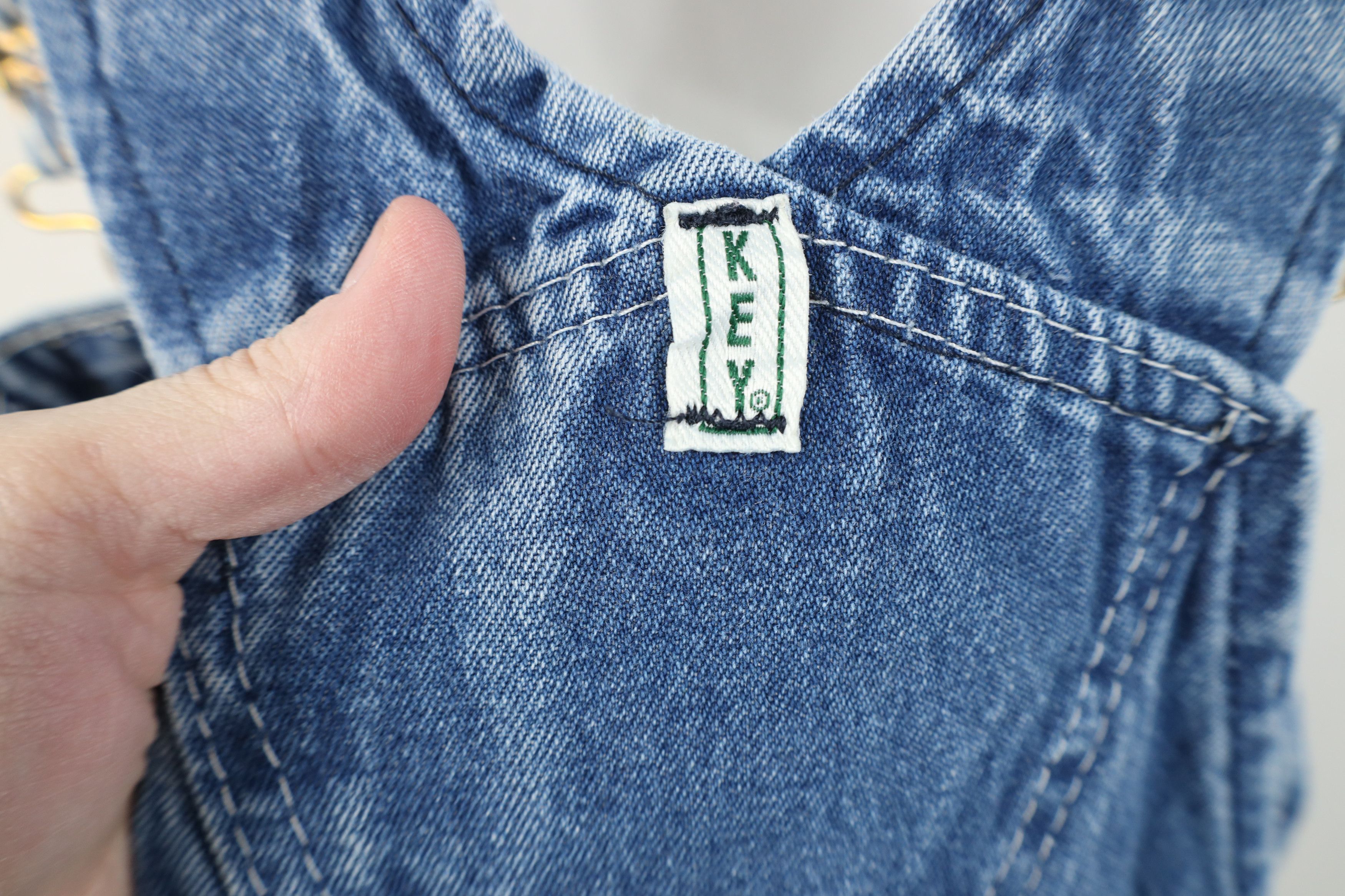 Vintage Vintage 90s Streetwear Thrashed Wide Leg Denim Overalls Size US 42 / EU 58 - 16 Thumbnail