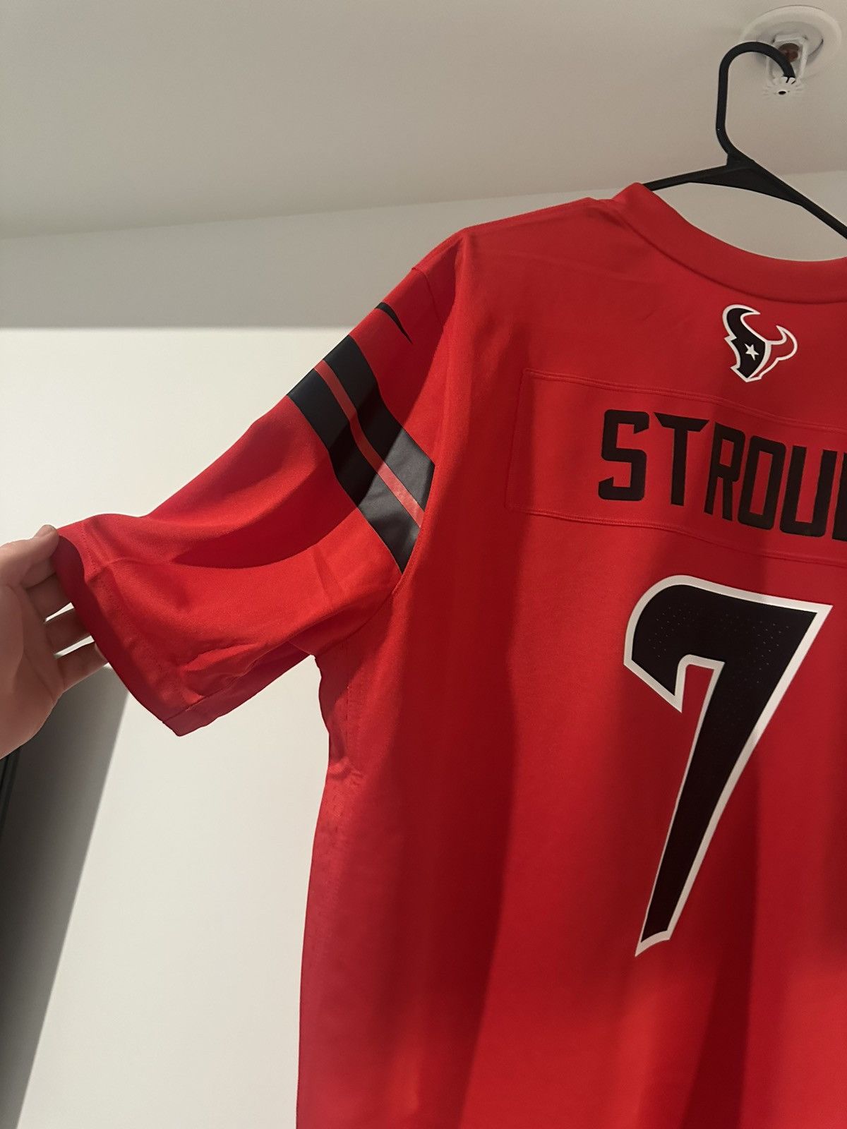 Nike CJ STROUD RED JERSEY Size US L / EU 52-54 / 3 - 2 Thumbnail