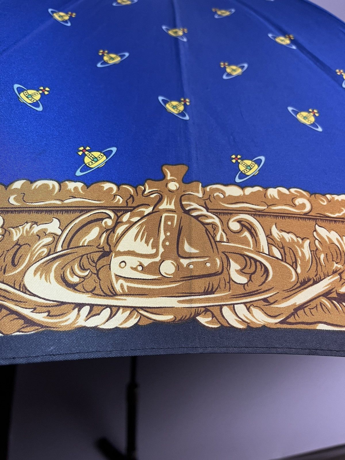 Vivienne Westwood Archive Vivienne Westwood Baroque Orb Long Umbrella Size ONE SIZE - 10 Thumbnail