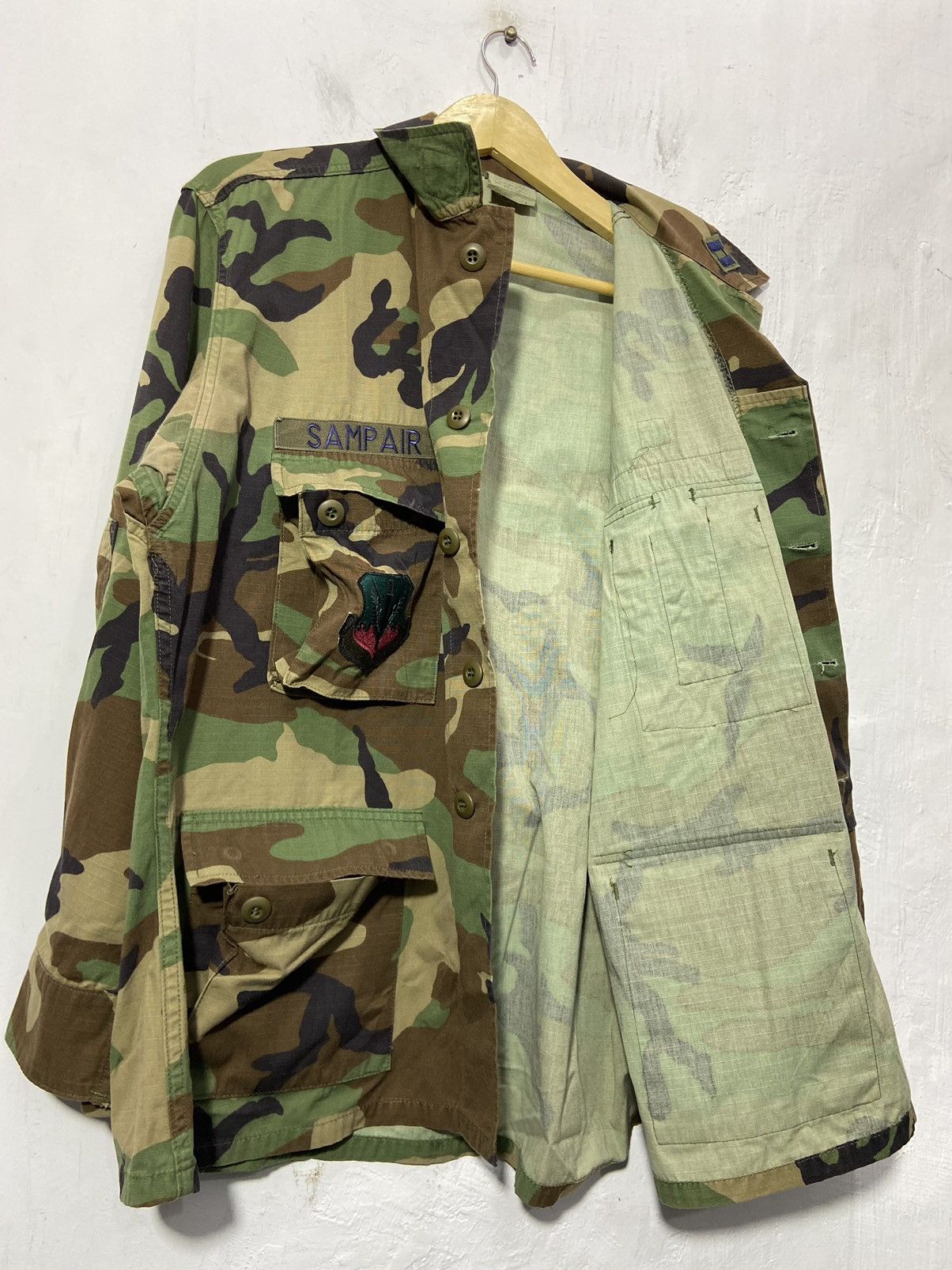 Other Vintage US Army Military Camouflage Field Jacket Size US XL / EU 56 / 4 - 7 Thumbnail