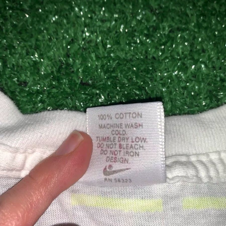 Nike VINTAGE Nike Agassi T Shirt 90s USA Rare Tennis Mens Medium White Crew Neck Short Sleeve Graphic Tee Size US M / EU 48-50 / 2 - 5 Thumbnail