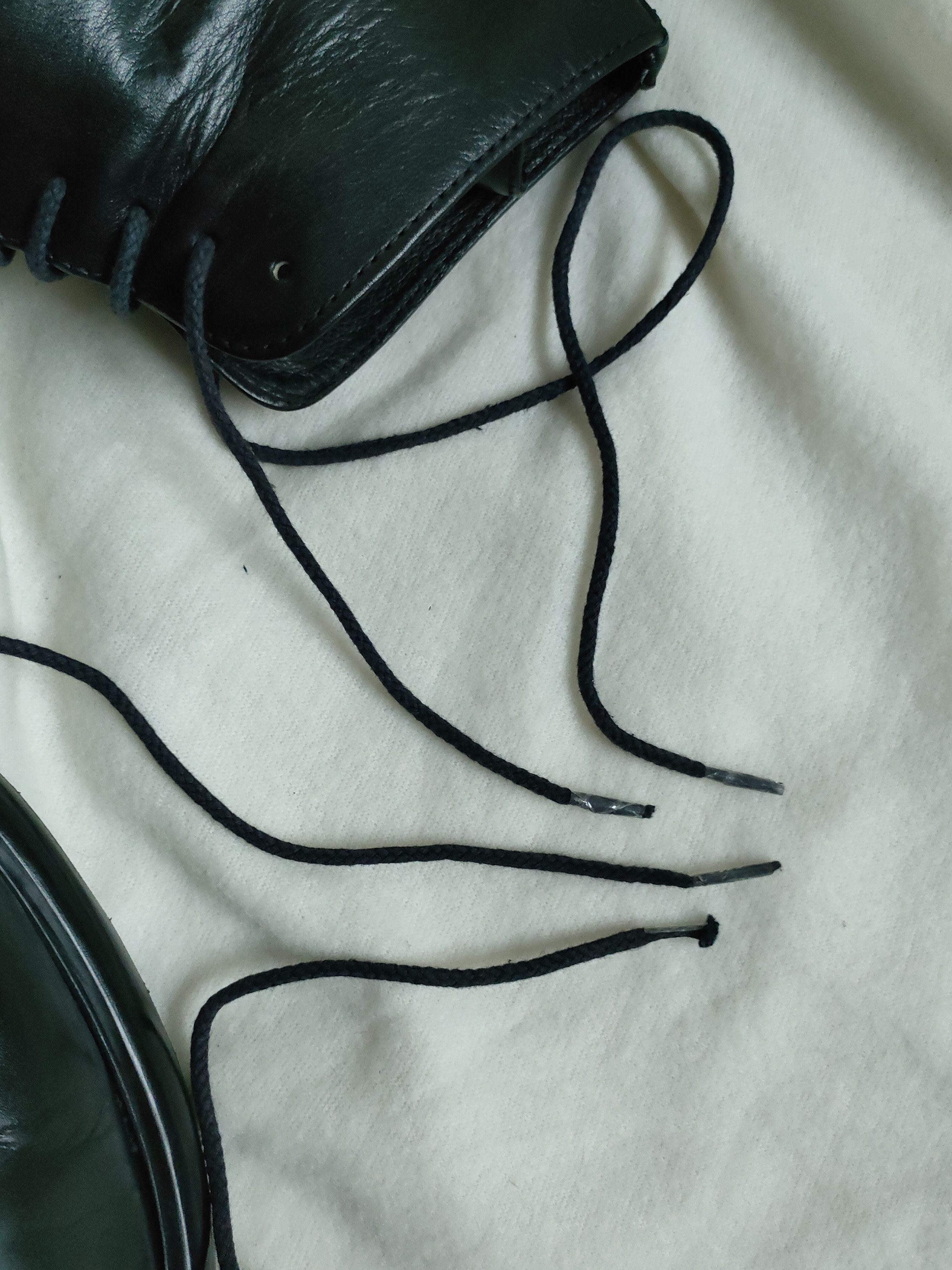 Dirk Bikkembergs 90s Dirk Bikkembergs Black Leather Lace Up Combat Boots Size US 8 / EU 41 - 20 Thumbnail