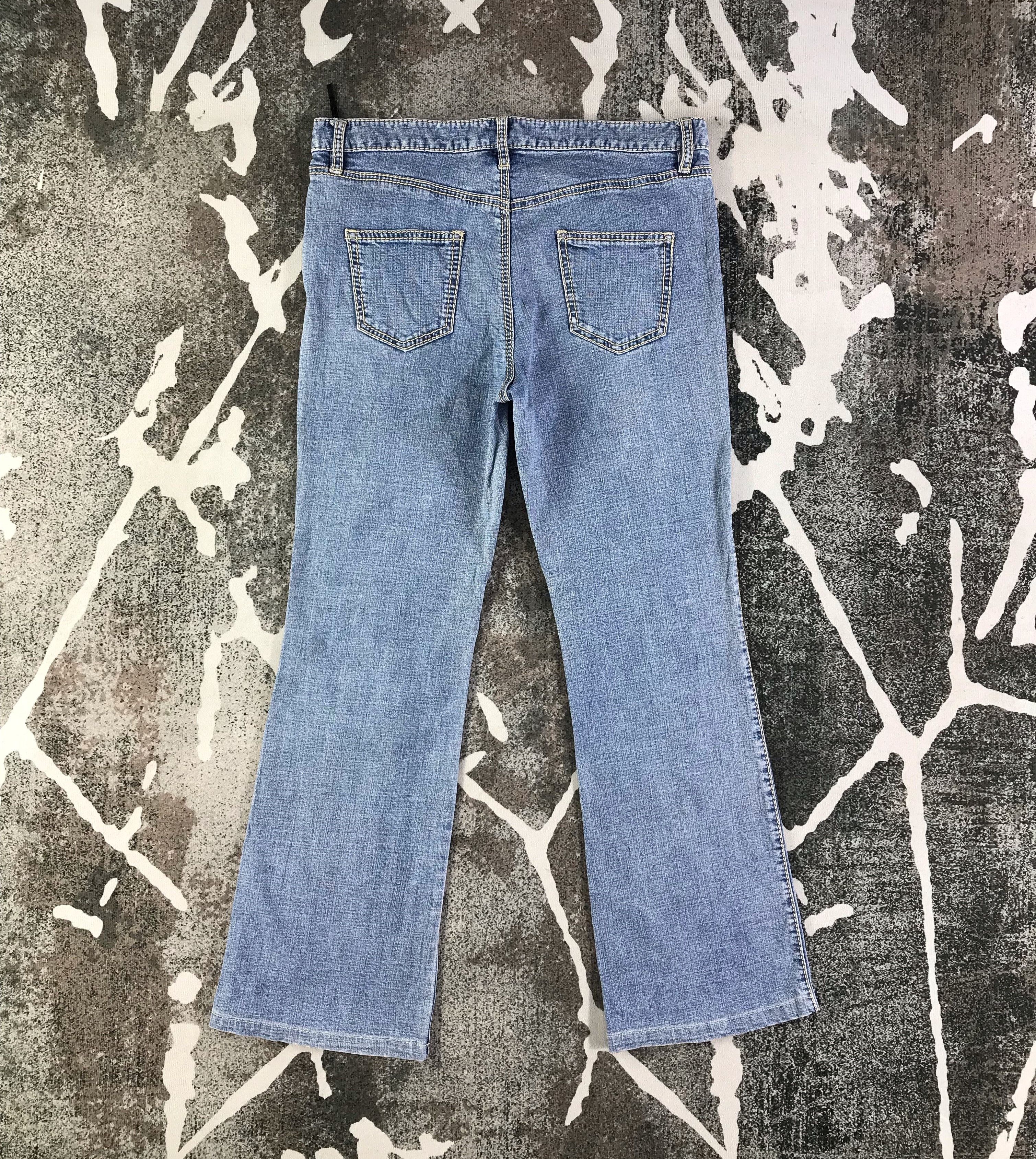 Junko Shimada Junko Shimada Jeans Flare Denim KJ1678 Size 33" - 2 Thumbnail