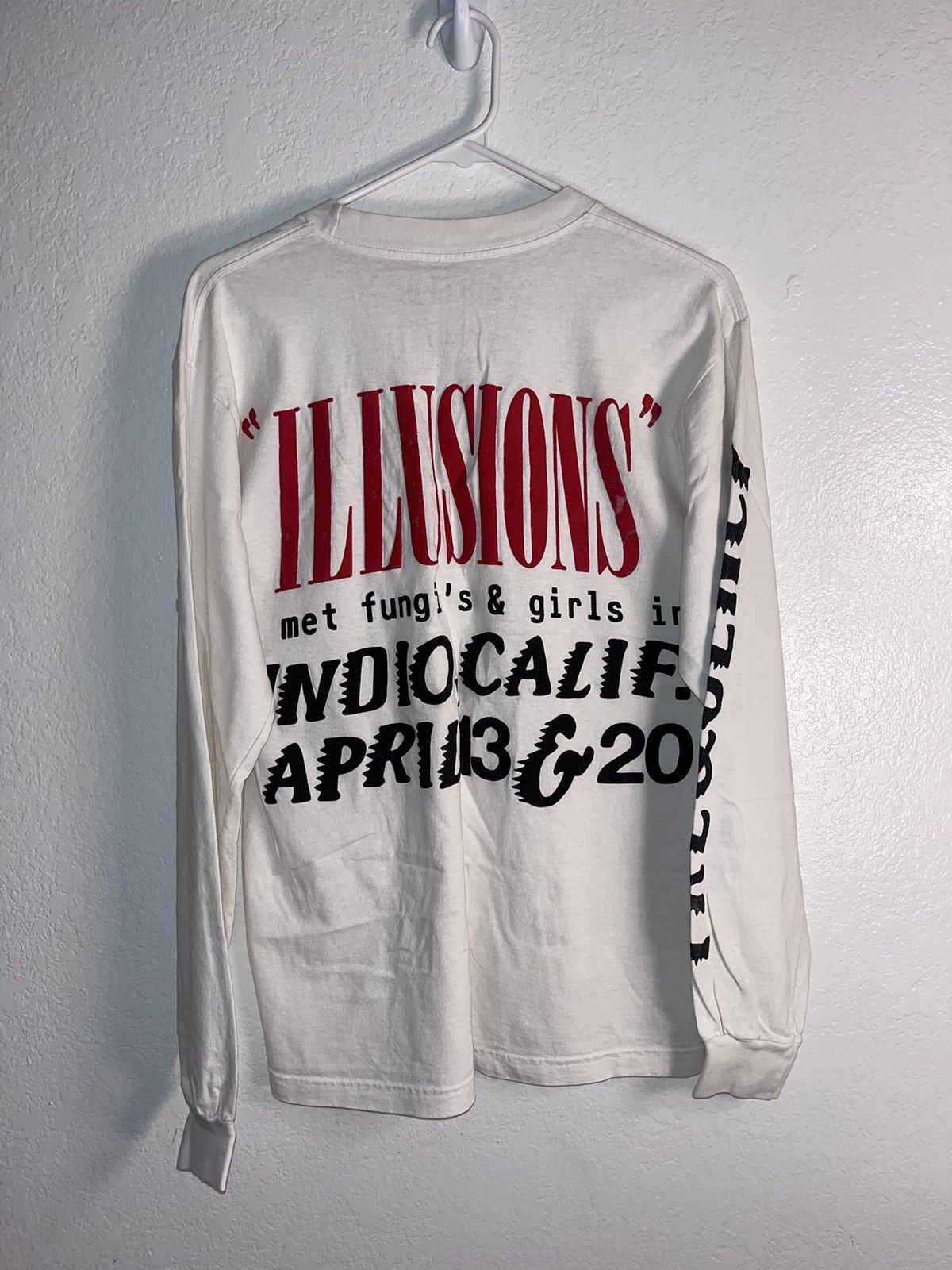 Coachella Kid Cudi Coachella CPFM “Illusions” Long Sleeve T-Shirt | Grailed