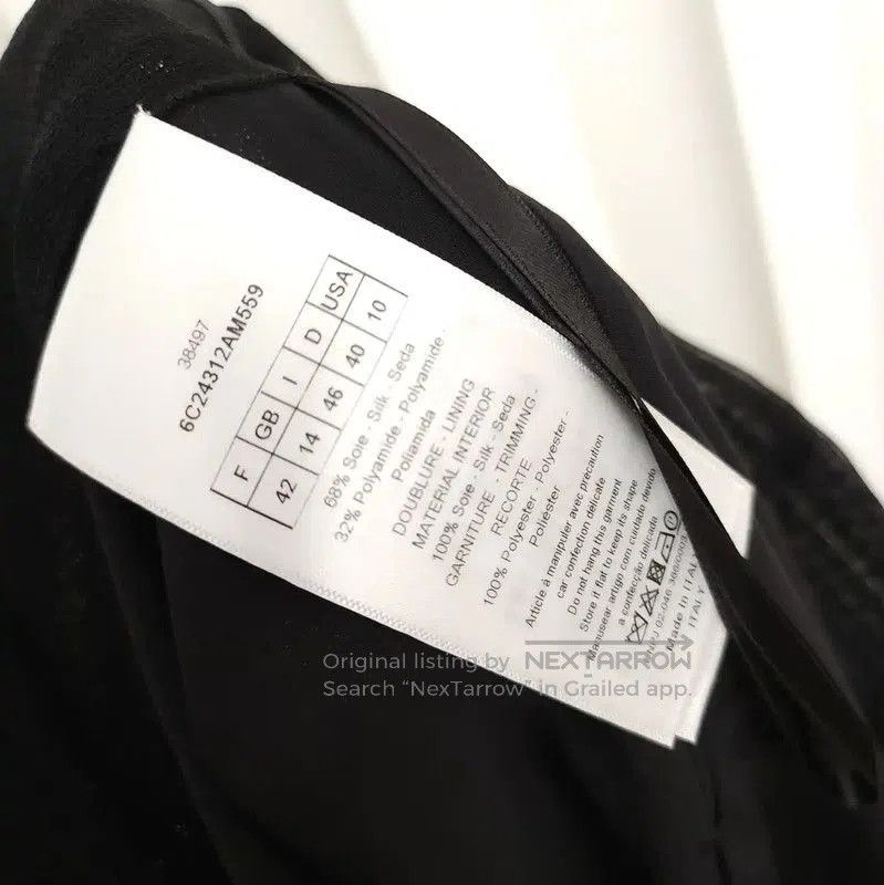 Dior Dior Black Polka Dot Skirt . Size 28" / US 6 / IT 42 - 7 Thumbnail
