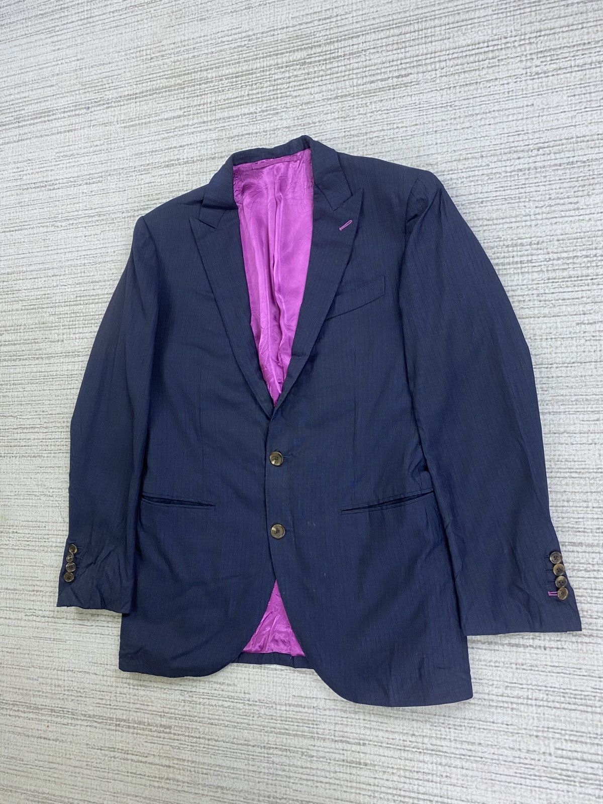 Bless × Loro Piana × Vintage Vintage Bless X Loro Piana Wool & Silk Luxury Blazer Size US S / EU 44-46 / 1 - 4 Thumbnail