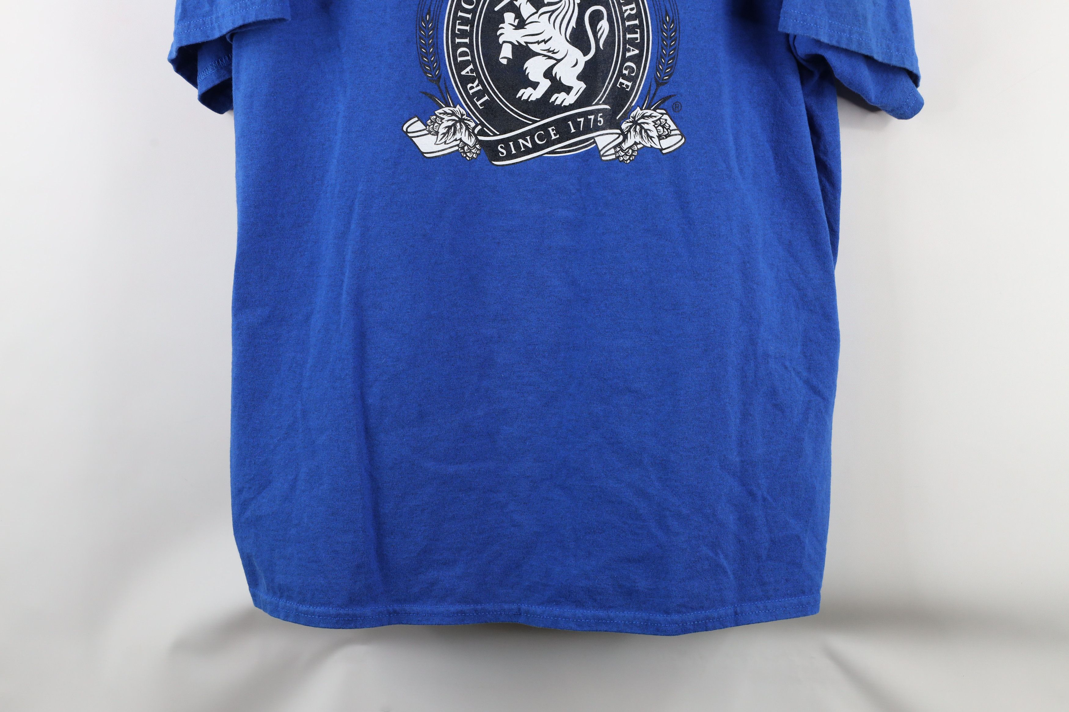 Vintage Vintage Spell Out Strohs Beer Detroit Short Sleeve T-Shirt Size US XXL / EU 58 / 5 - 3 Thumbnail
