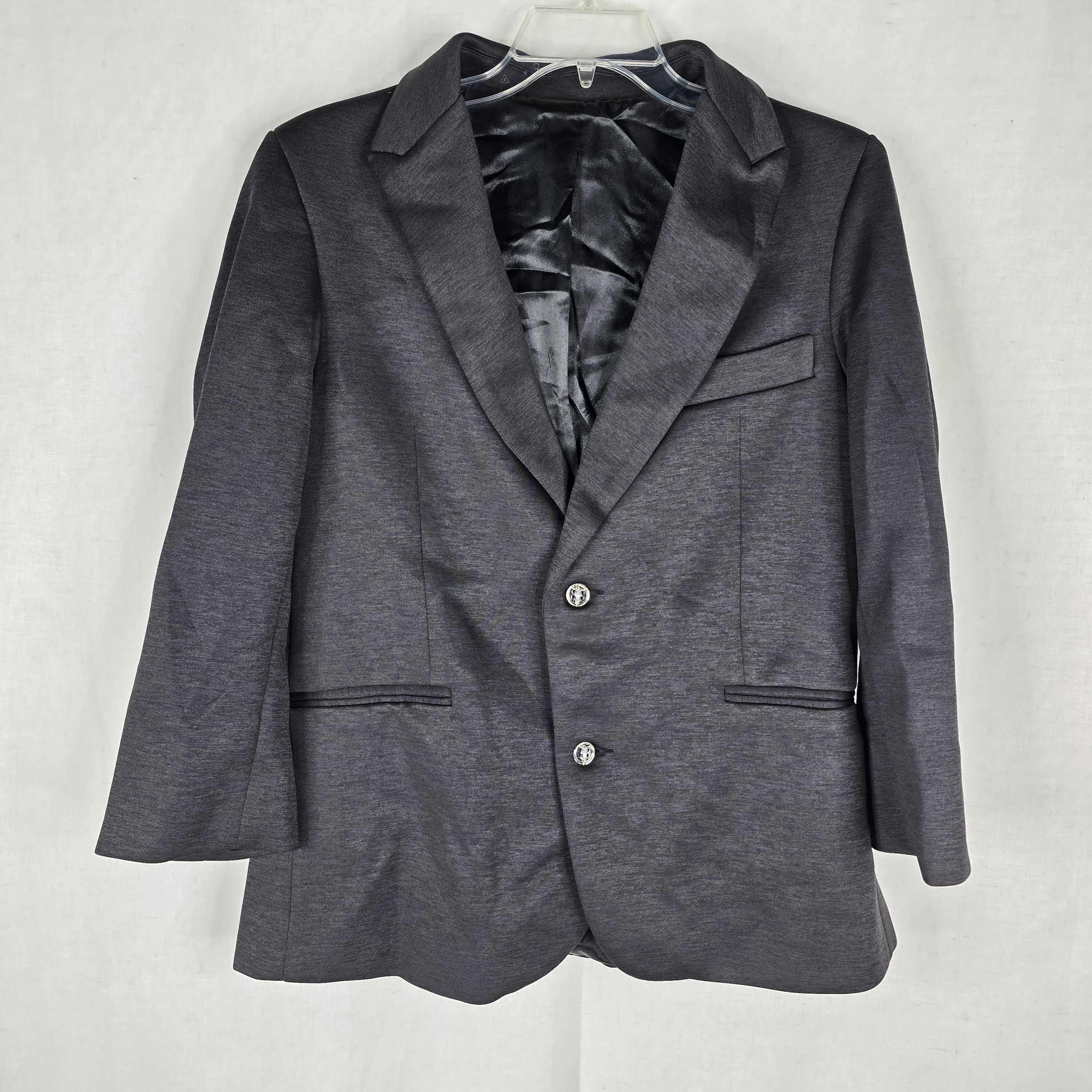 Seventh Heaven Seventh Heaven Mens Medium Black 3D Cross Jacket Blazer Size US M / EU 48-50 / 2 - 2 Thumbnail