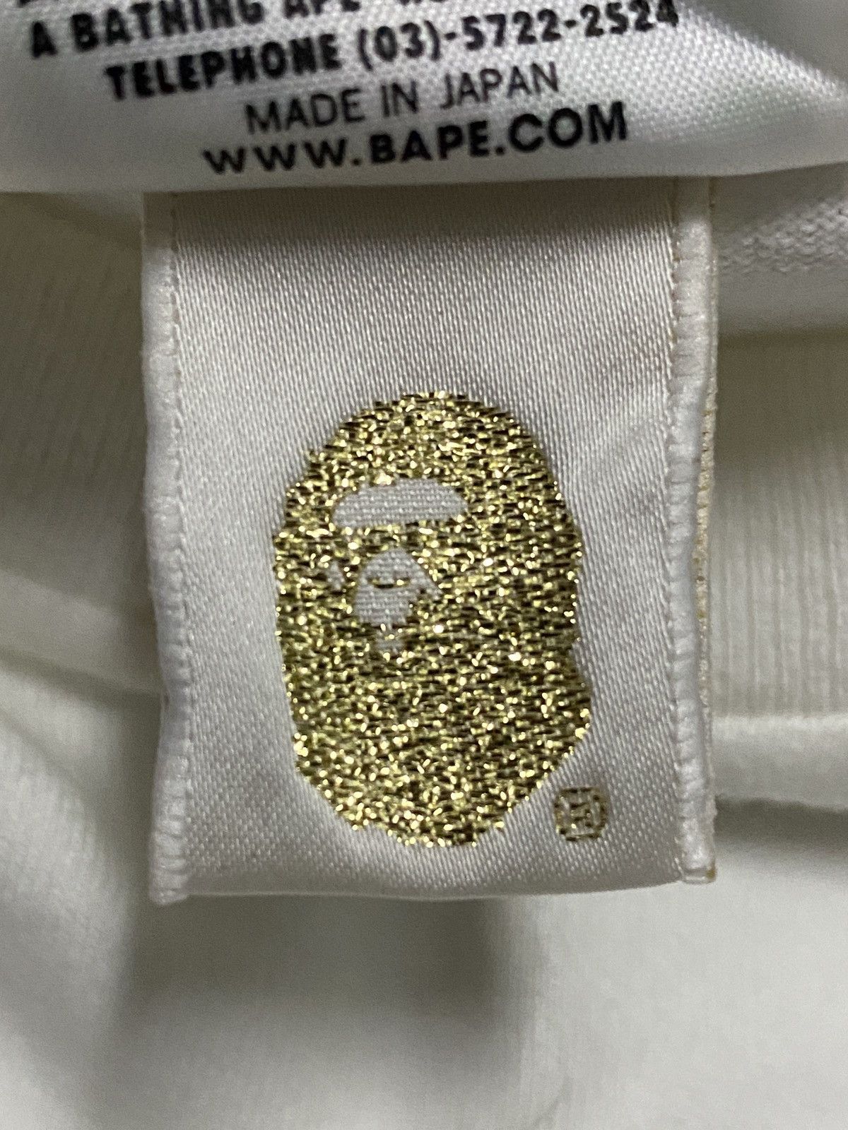 Bape × Chrome Hearts DEADSTOCK - LIMITED RELEASE Bape x Chrome Hearts Cross Tee Size US XL / EU 56 / 4 - 6 Thumbnail