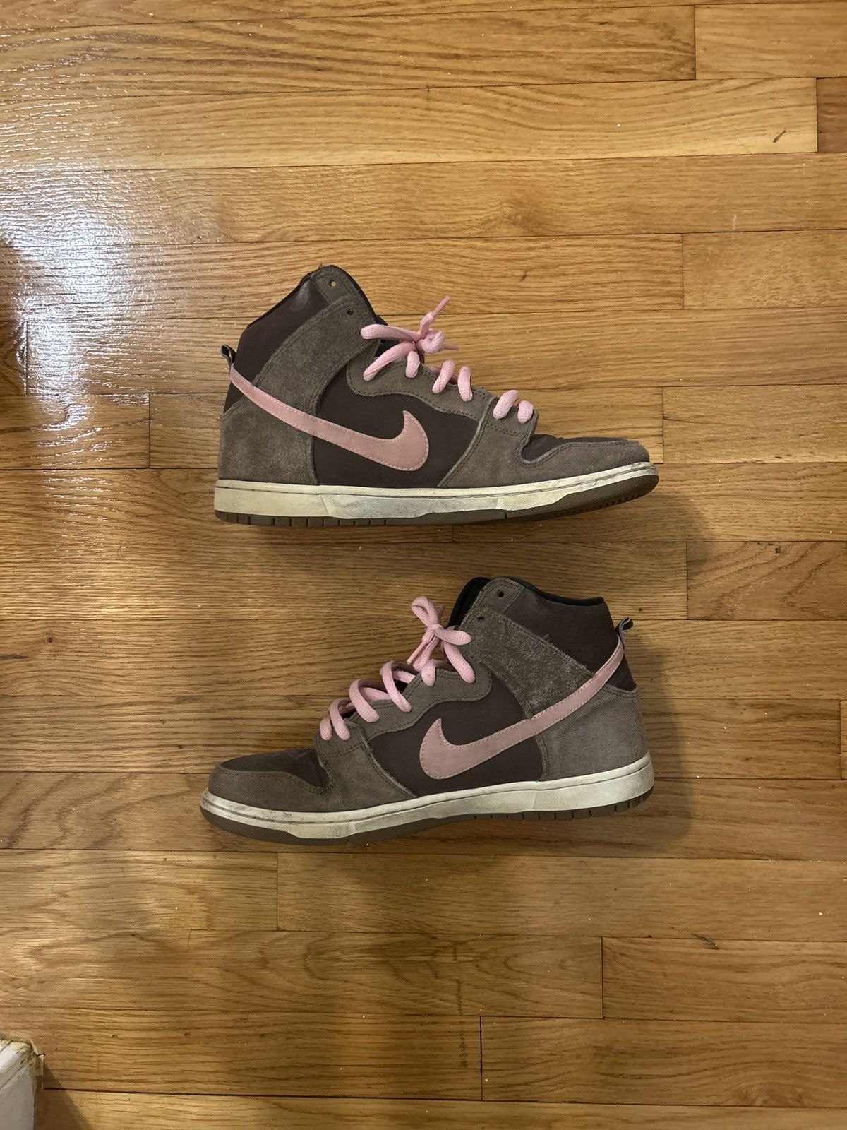 Nike Nike Dunks High Pro SB "Chocolate Pink" Size US 10.5 / EU 43-44 - 1 Thumbnail