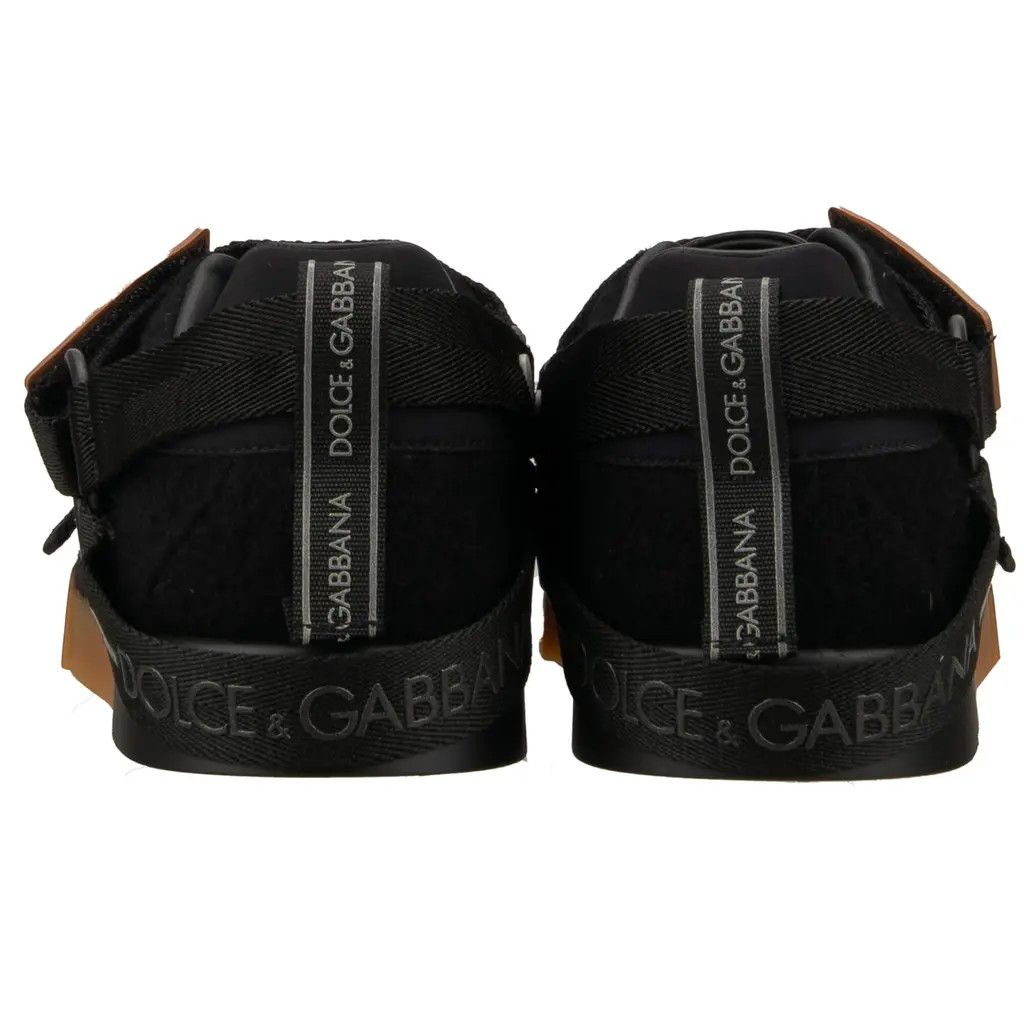 Dolce & Gabbana o1y0125 Logo Low-Top Sneakers in Black Size US 11 / EU 44 - 7 Thumbnail