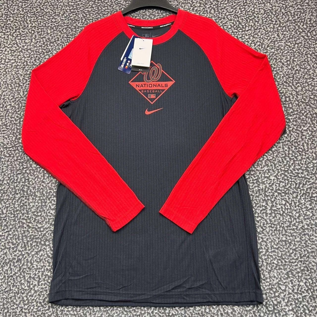 Nike Nike Dri-Fit Shirt Men Washington Nationals Crew Neck New L Size US L / EU 52-54 / 3 - 1 Thumbnail