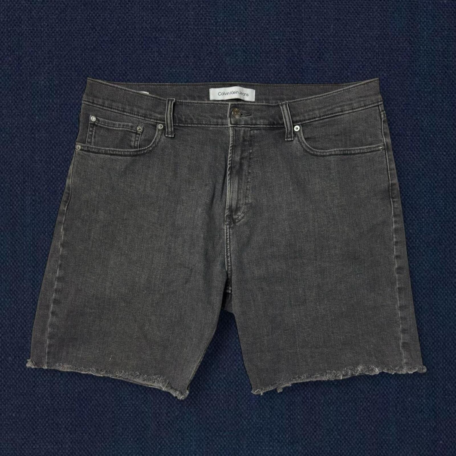 Other calvin klein jeans grey cutoff denim shorts w36 Size 30" / US 8 / IT 44 - 1 Thumbnail