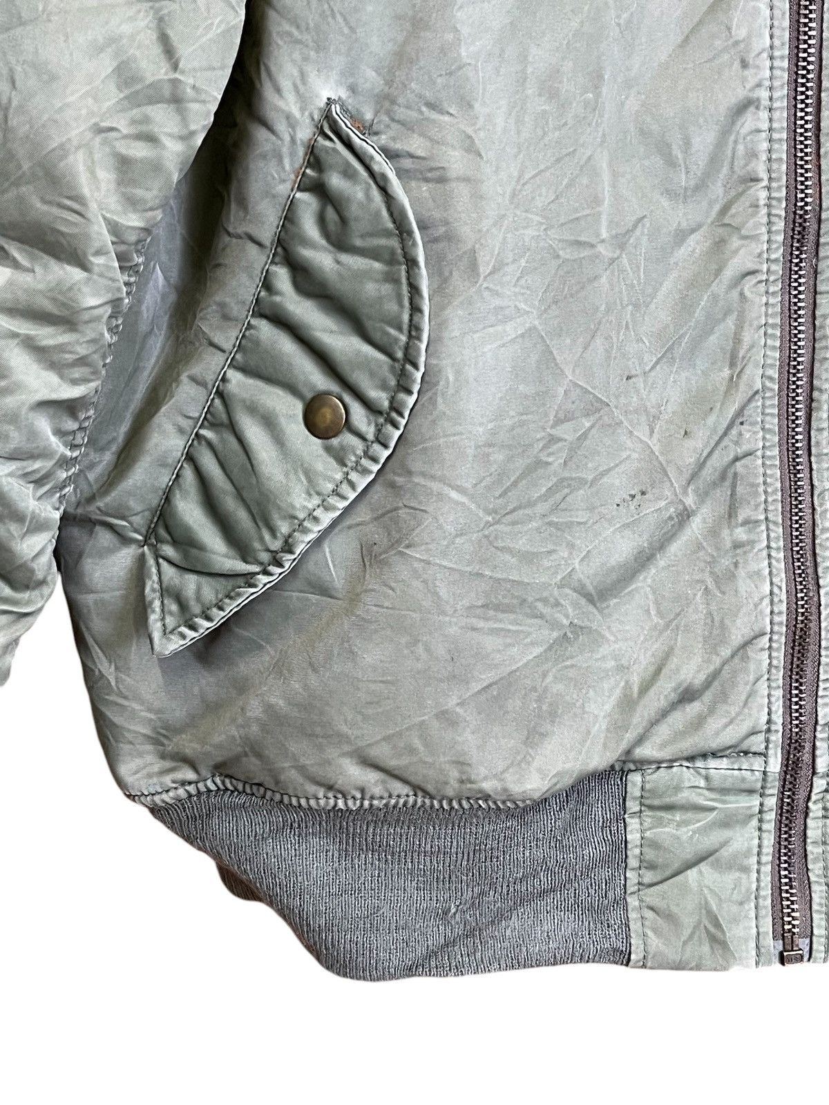 Japanese Brand VINTAGE JAPANESE BRAND SPINASH BOMBER JACKET Size US L / EU 52-54 / 3 - 5 Thumbnail