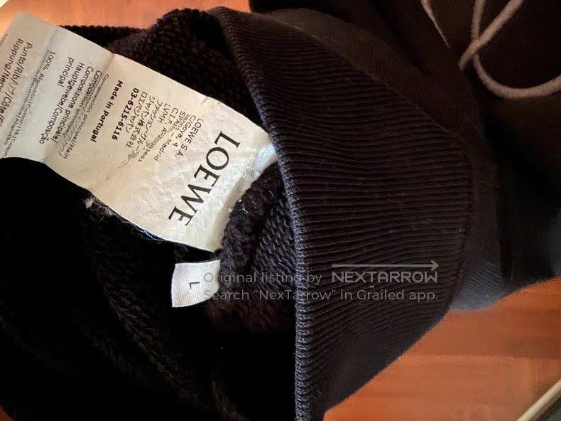Loewe Loewe Men's Hoodie Size US L / EU 52-54 / 3 - 3 Thumbnail