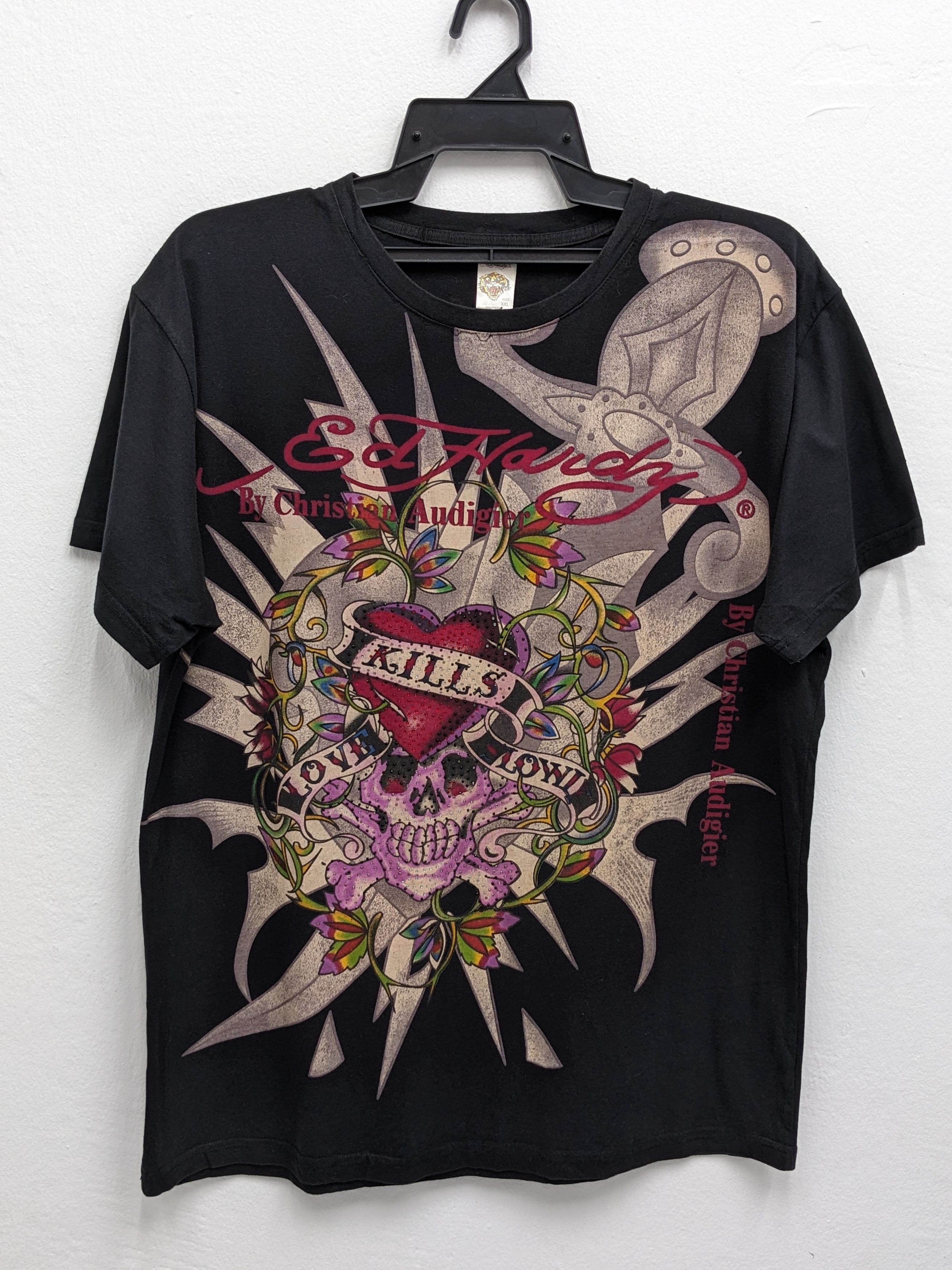 Christian Audigier ED HARDY CHRISTIAN AUDIGIER TSHIRT Size US XXL / EU 58 / 5 - 1 Thumbnail