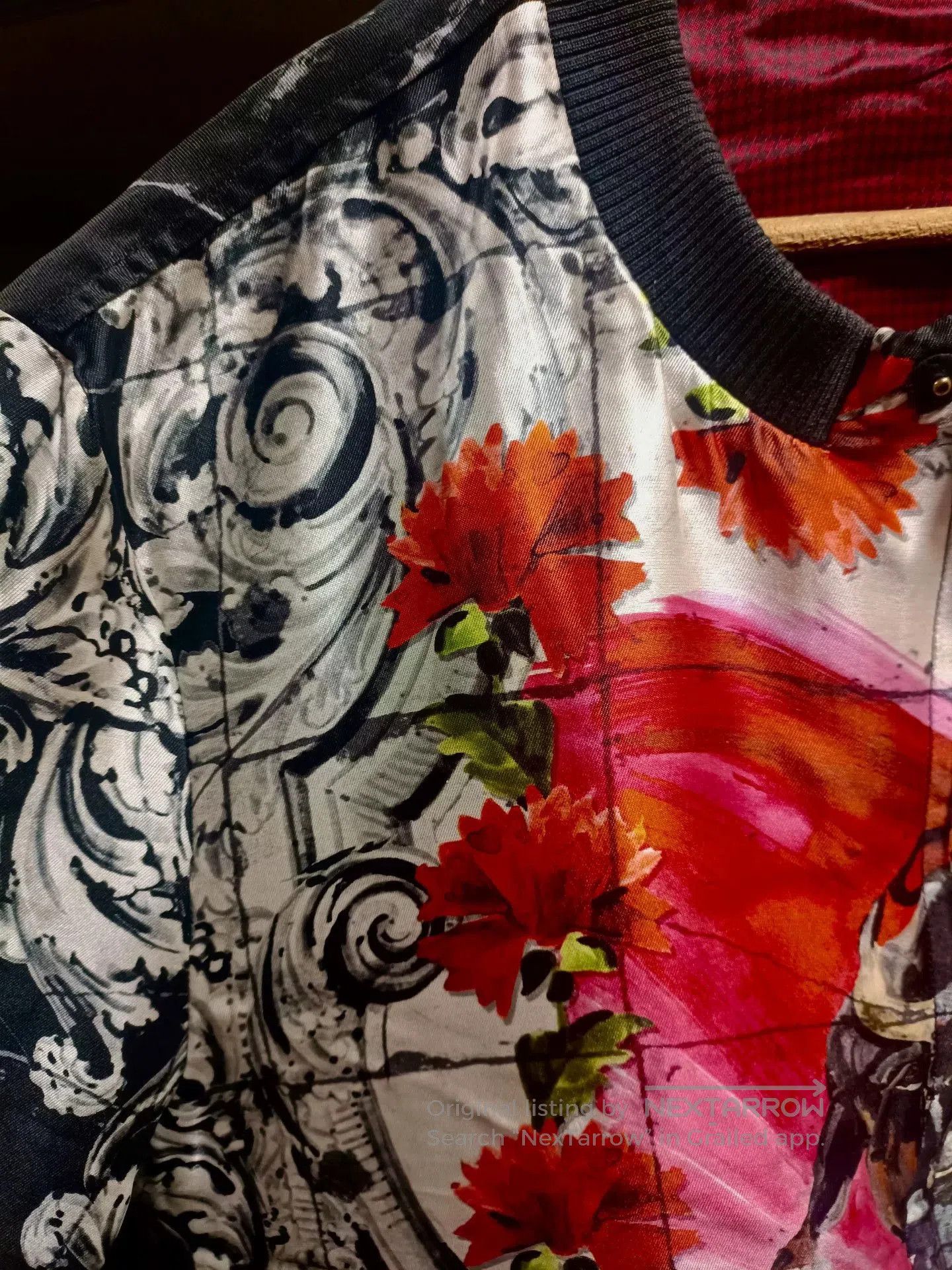 Dolce & Gabbana Dolce&Gabbana Silk Baseball Jacket. Size US L / EU 52-54 / 3 - 3 Thumbnail