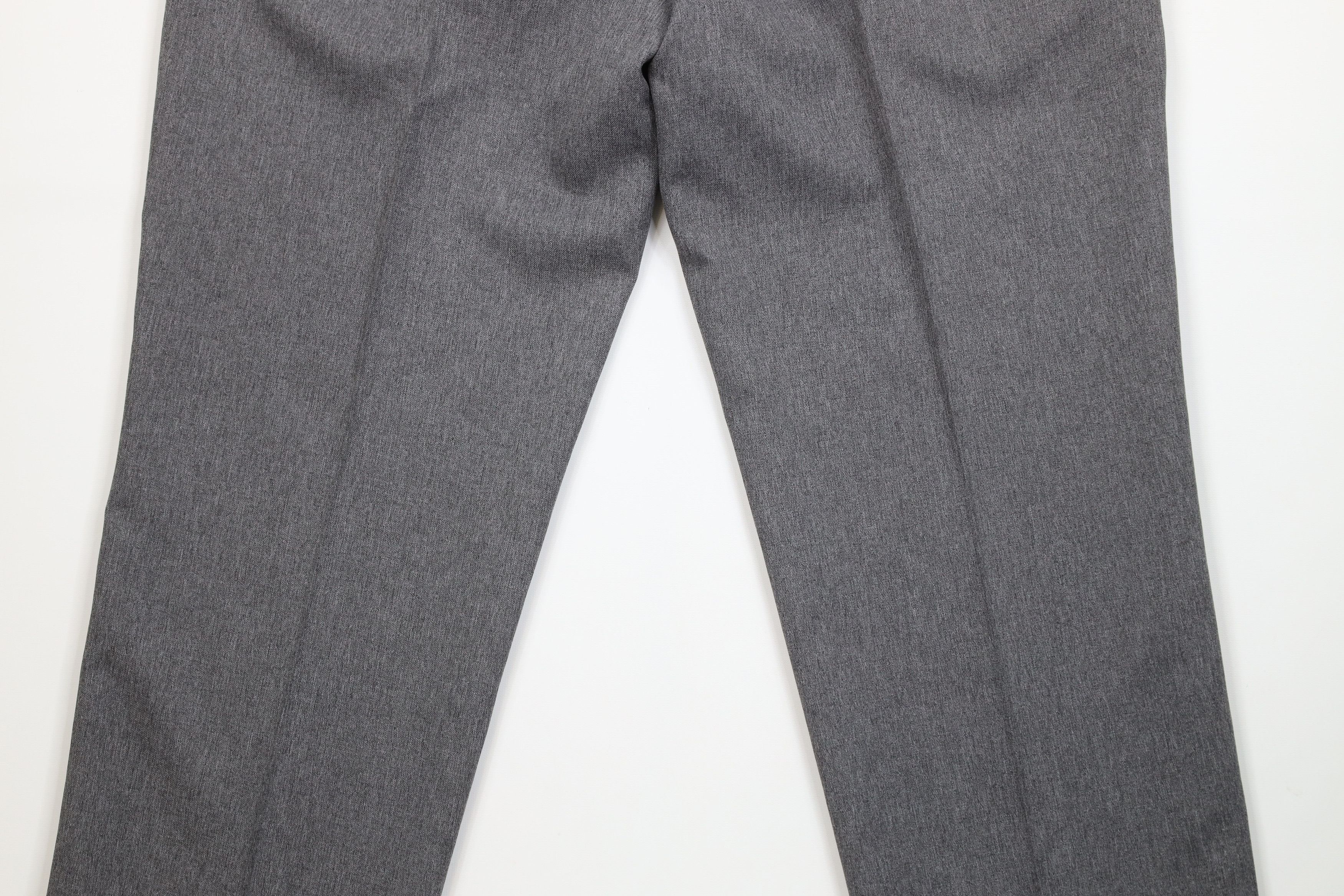 Levi's Vintage 90s Levis Chambray Wide Leg Chino Pants Gray USA Size US 38 / EU 54 - 10 Thumbnail