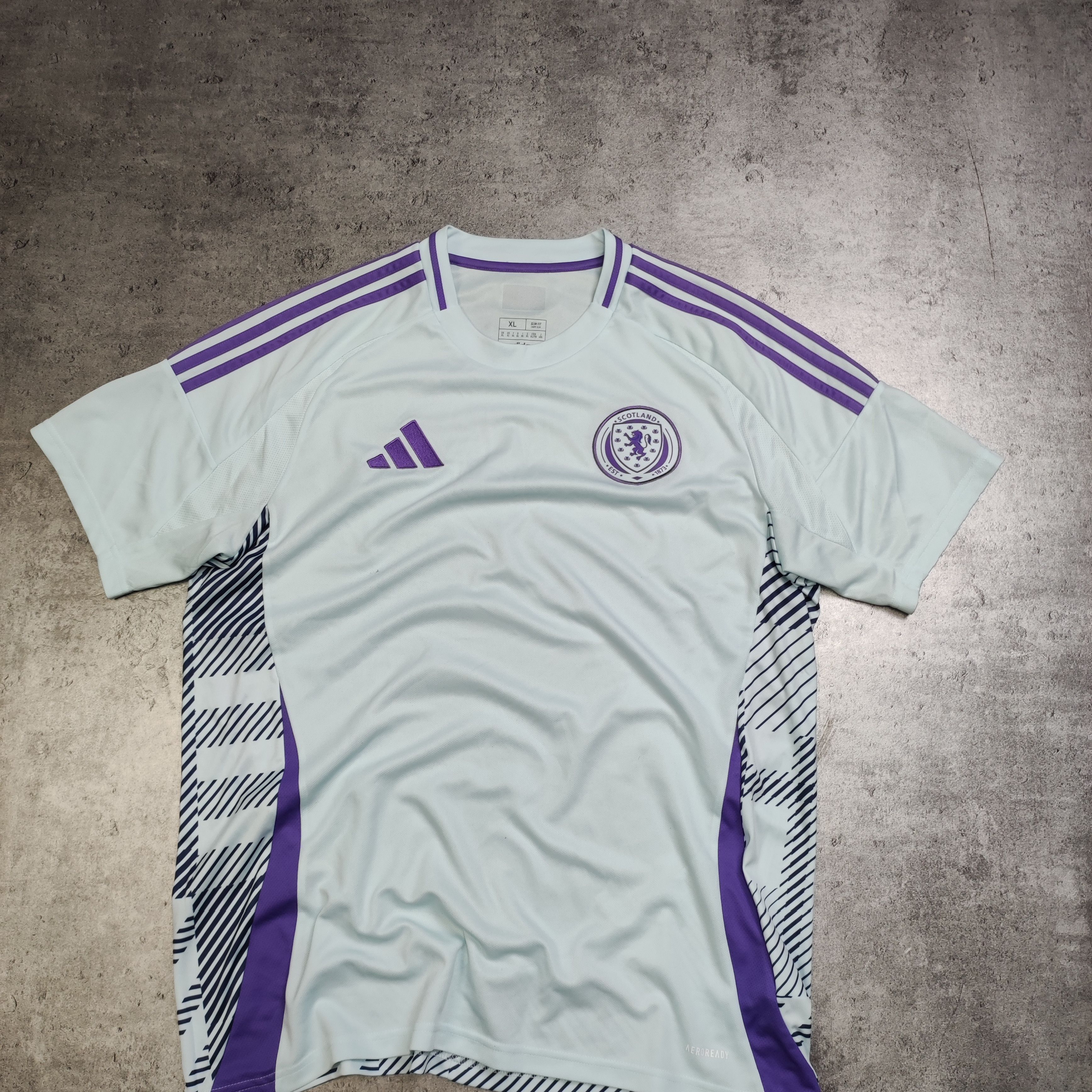 Vintage RARE Football Soccer 2024 Scotland Away Euro Jersey Size US XL / EU 56 / 4 - 2 Thumbnail